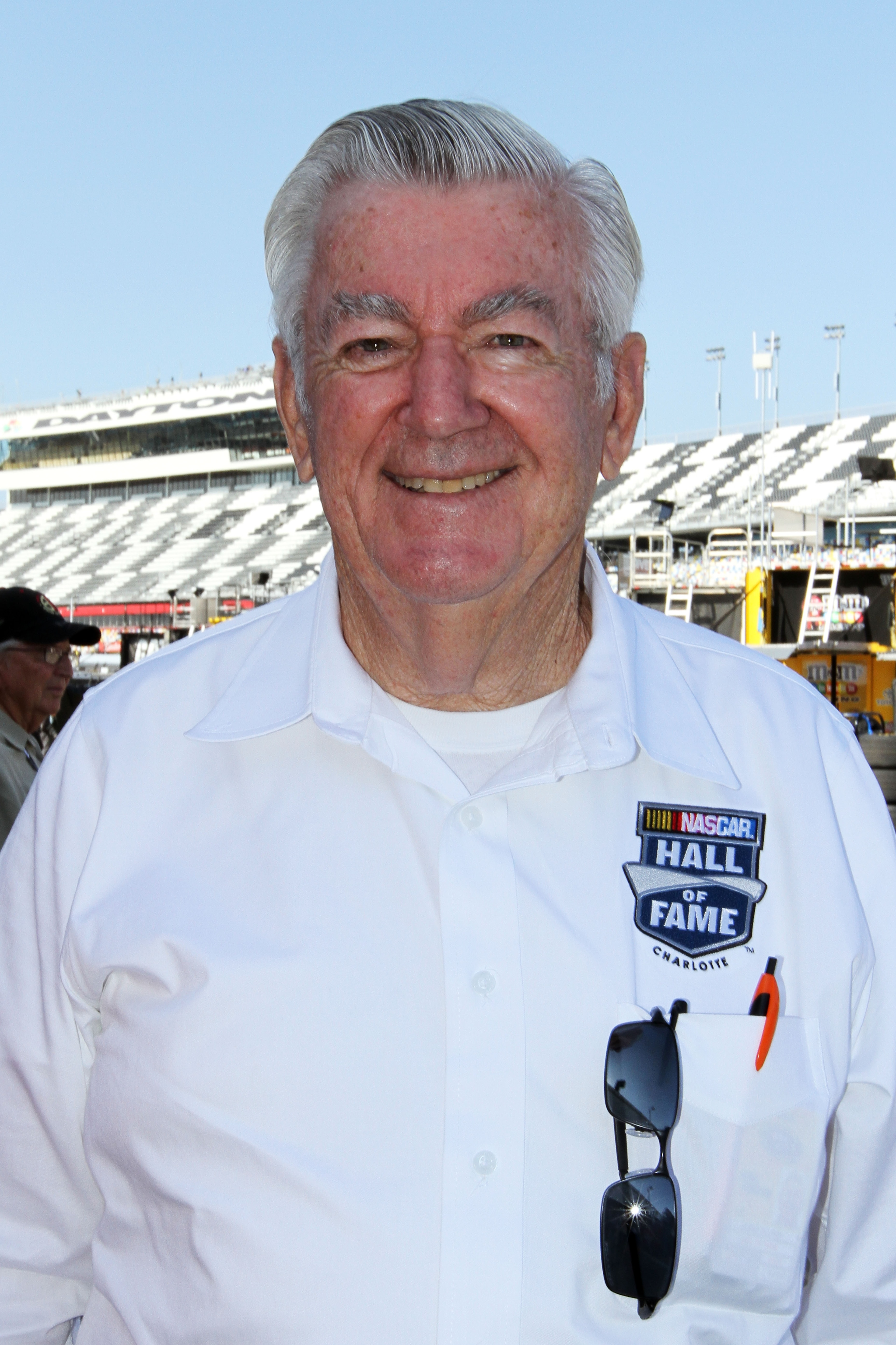 DAYTONA BEACH, FL - FEBRUARY 18:  NASCAR Hall of Famer Bobby Allison,  walks in the garage area prior to practice for the NASCAR Sprint Cup Series Daytona 500 at Daytona International Speedway on February 18, 2011 in Daytona Beach, Florida.  (Photo by Jer
