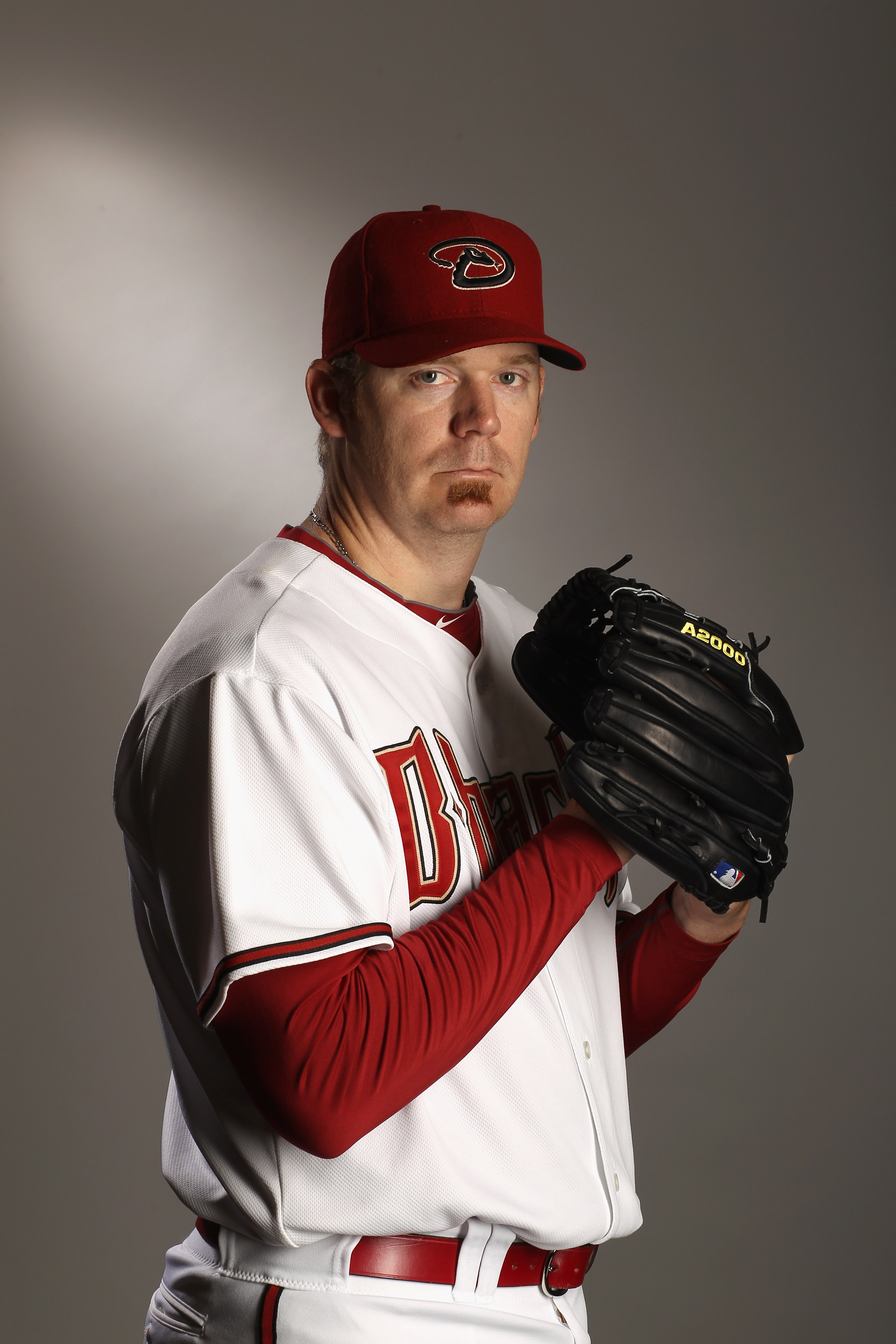 SCOTTSDALE, AZ - FEBRUARY 21:  J.J. Putz #40 of the Arizona Diamondbacks poses for a portrait at Salt River Fields at Talking Stick on February 21, 2011 in Scottsdale, Arizona.  (Photo by Ezra Shaw/Getty Images)