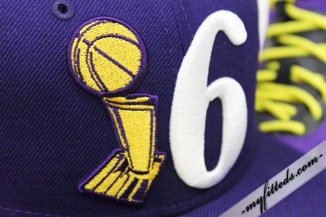 lakers 16 championship hat