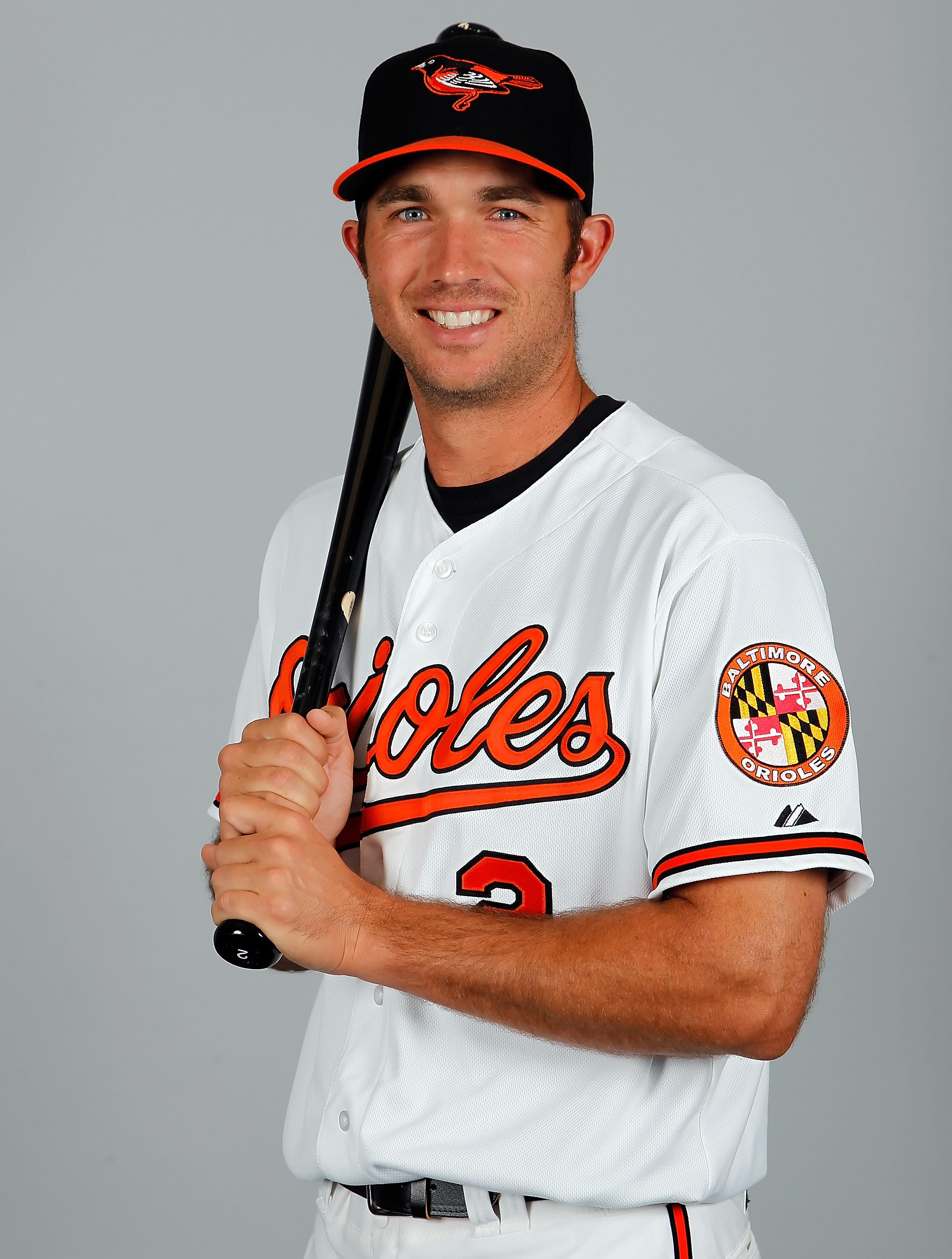 SARASOTA, FL - FEBRUARY 26:  Infielder J.J. Hardy #2 of the Baltimore Orioles poses for a photo during photo day at Ed Smith Stadium on February 26, 2011 in Sarasota, Florida.  (Photo by J. Meric/Getty Images)