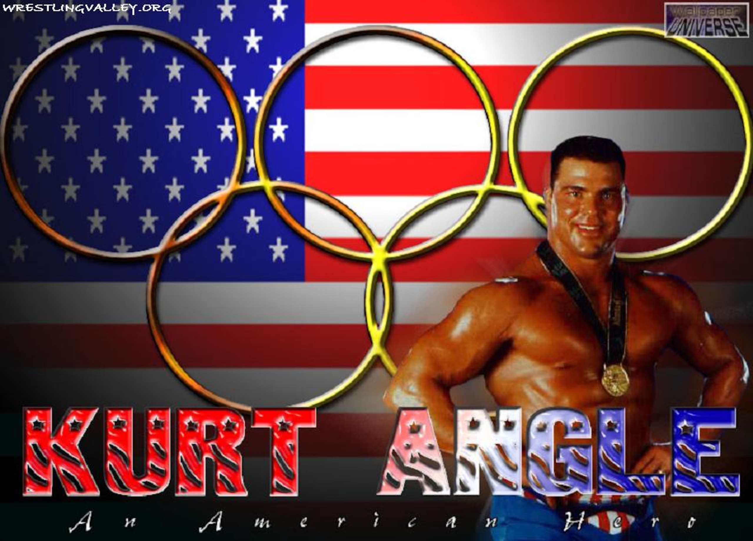 Kurt Angle - a true hero in Pro Wrestling