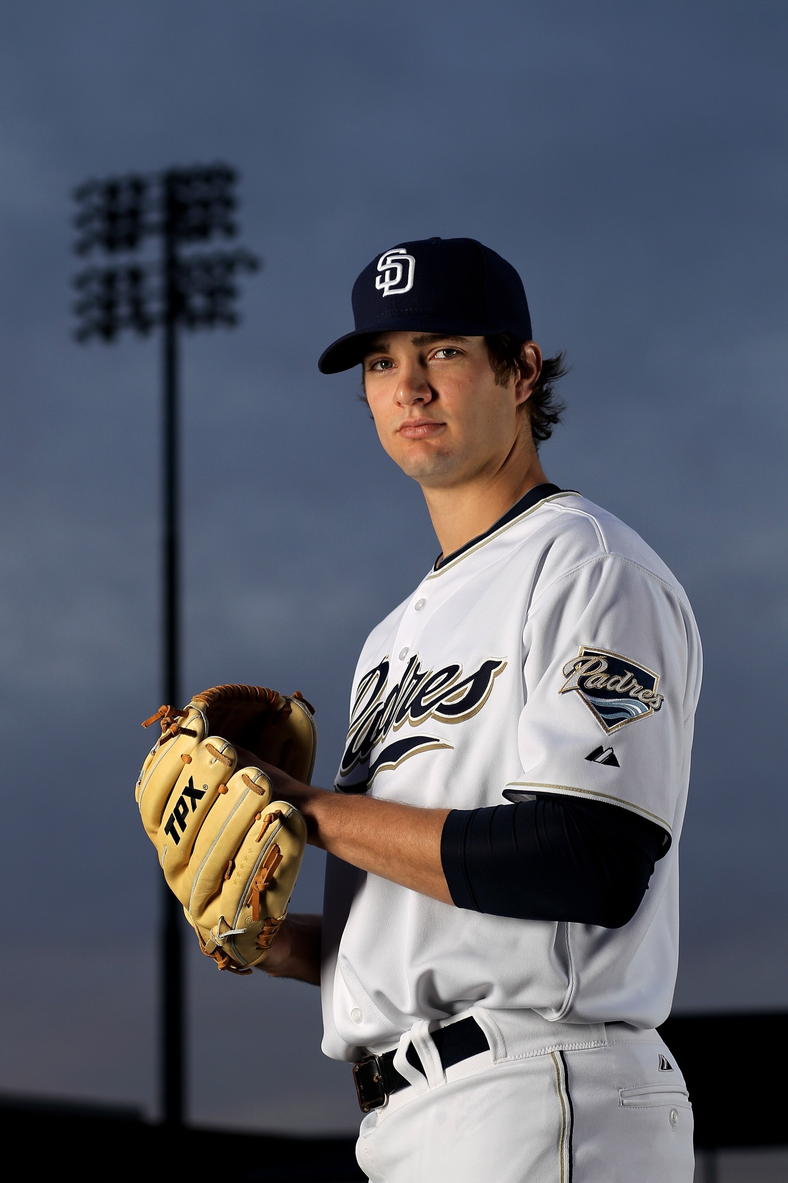 PEORIA, AZ - FEBRUARY 27:  Cory Luebke of the San Diego Padres poses during photo media day at the Padres spring training complex on February 27, 2010 in Peoria, Arizona.  (Photo by Ezra Shaw/Getty Images)