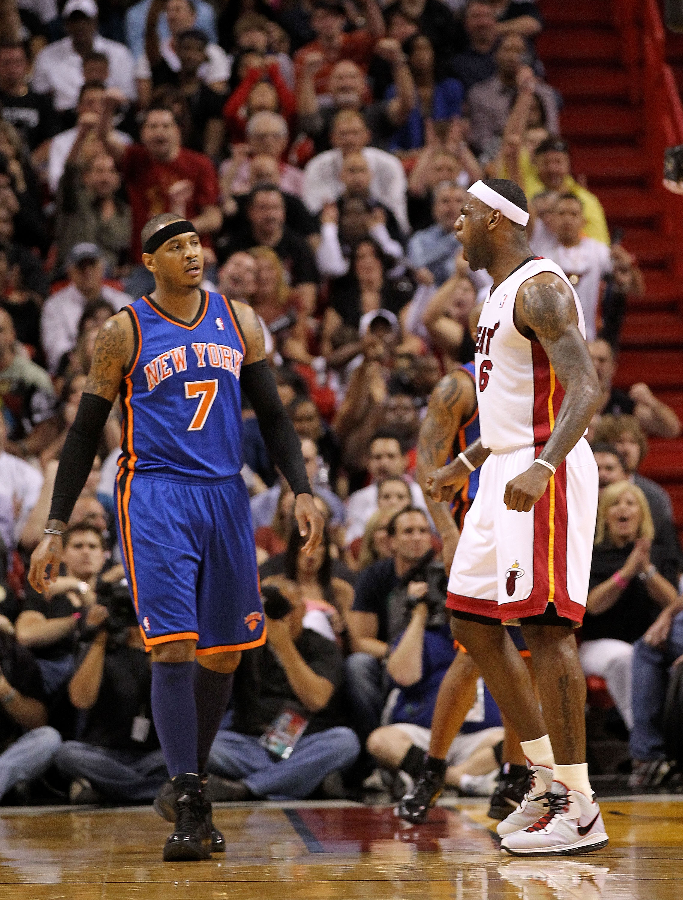 Carmelo Anthony and LeBron James: How New York Knicks Match Up vs. Miami  Heat, News, Scores, Highlights, Stats, and Rumors