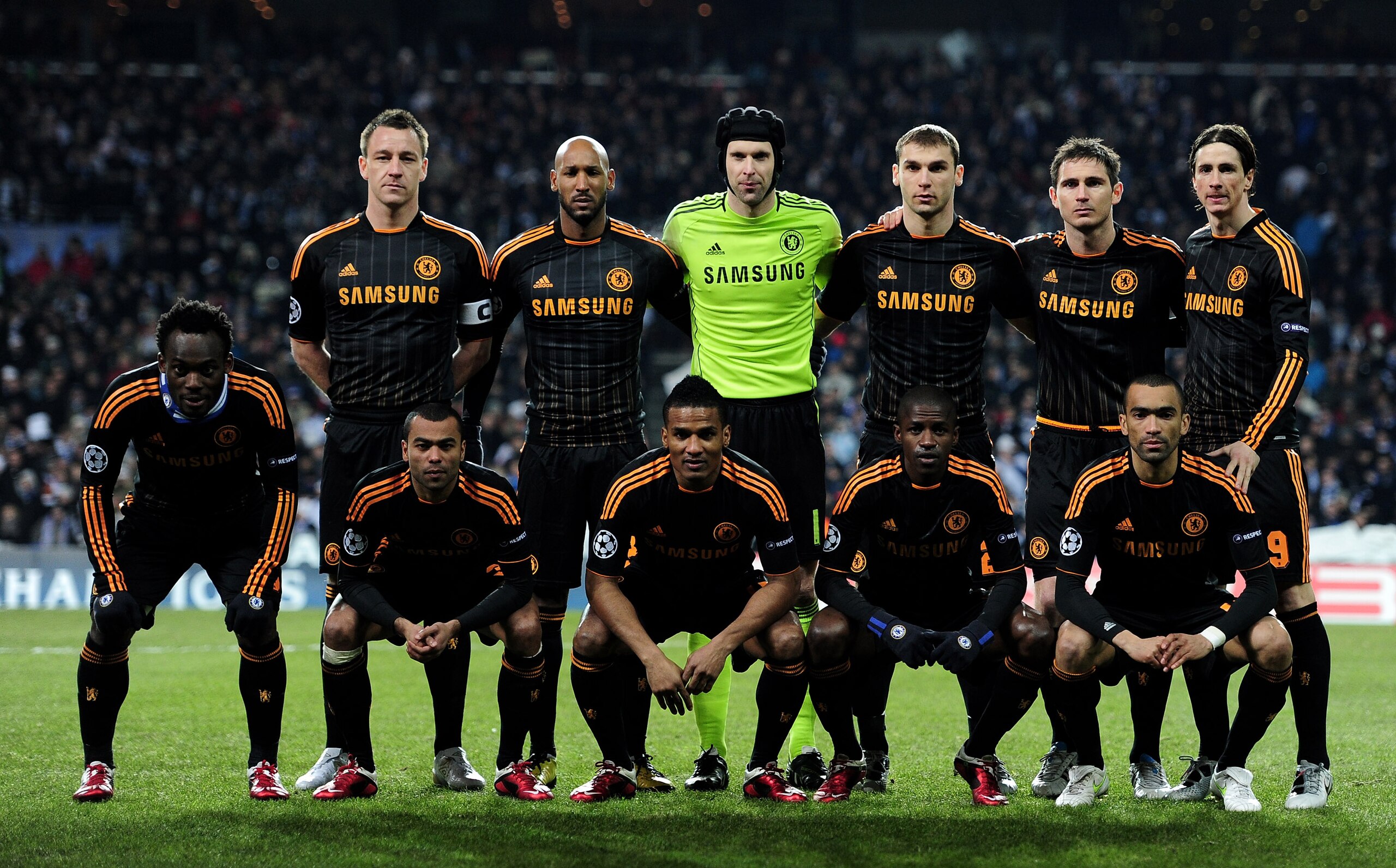 COPENHAGEN, DENMARK - FEBRUARY 22: The Chelsea players line up for a team photo prior to the UEFA Champions League round of 16 first leg match between FC Copenhagen and Chelsea at Parken Stadium on February 22, 2011 in Copenhagen, Denmark. (Photo by Jam COPENHAGEN, DENMARK - FEBRUARY 22: The Chelsea players line up for a team photo prior to the UEFA Champions League round of 16 first leg match between FC Copenhagen and Chelsea at Parken Stadium on February 22, 2011 in Copenhagen, Denmark. (Photo by Jam