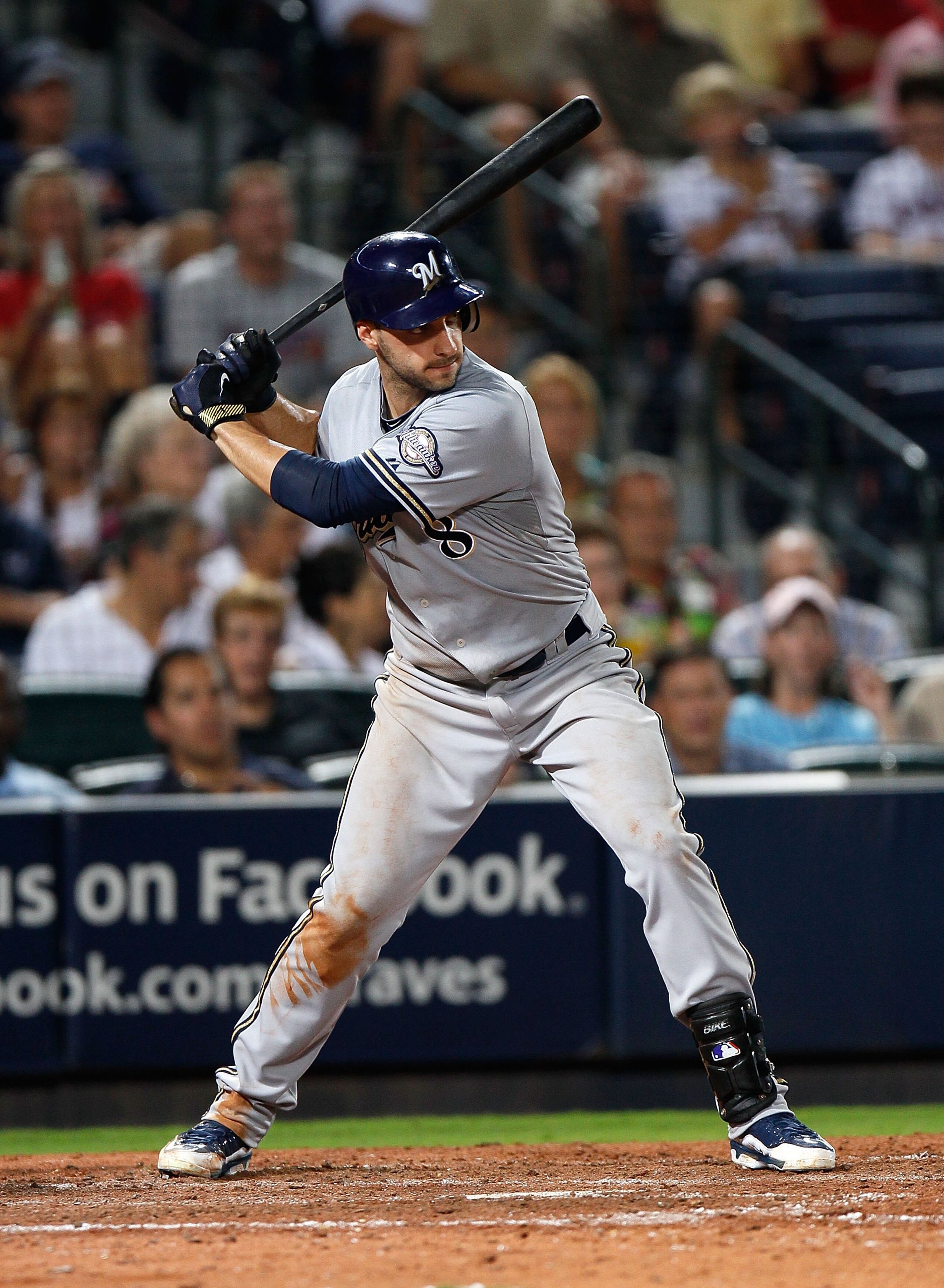 ATLANTA - JULY 15: Ryan Braun #8 of the Milwaukee Brewers against the Atlanta Braves at Turner Field on July 15, 2010 in Atlanta, Georgia. (Photo by Kevin C. Cox/Getty Images) ATLANTA - JULY 15: Ryan Braun #8 of the Milwaukee Brewers against the Atlanta Braves at Turner Field on July 15, 2010 in Atlanta, Georgia. (Photo by Kevin C. Cox/Getty Images)
