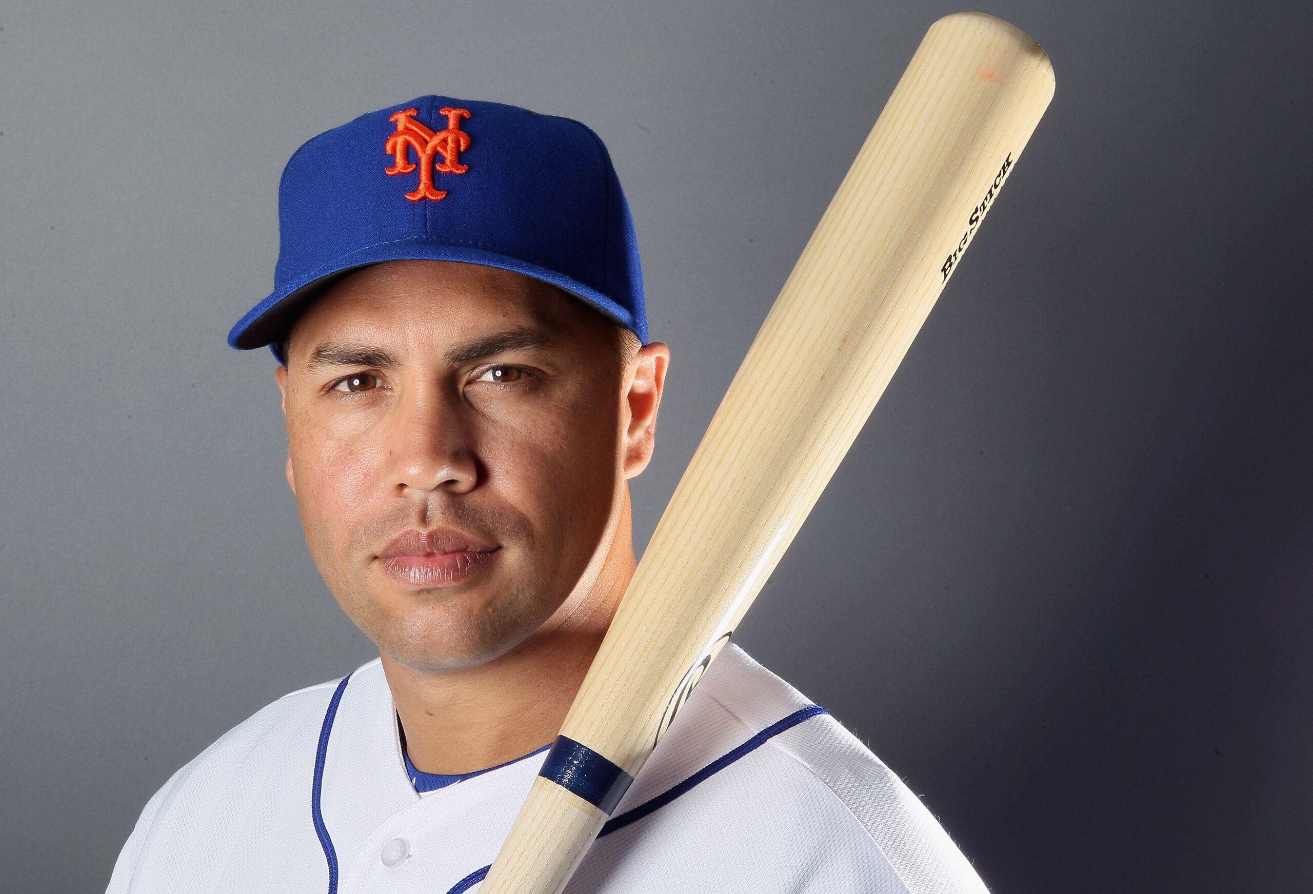 PORT ST. LUCIE, FL - FEBRUARY 24:  Carlos Beltran #15 of the New York Mets poses for a portrait during the New York Mets Photo Day on February 24, 2011 at Digital Domain Park in Port St. Lucie, Florida.  (Photo by Elsa/Getty Images)