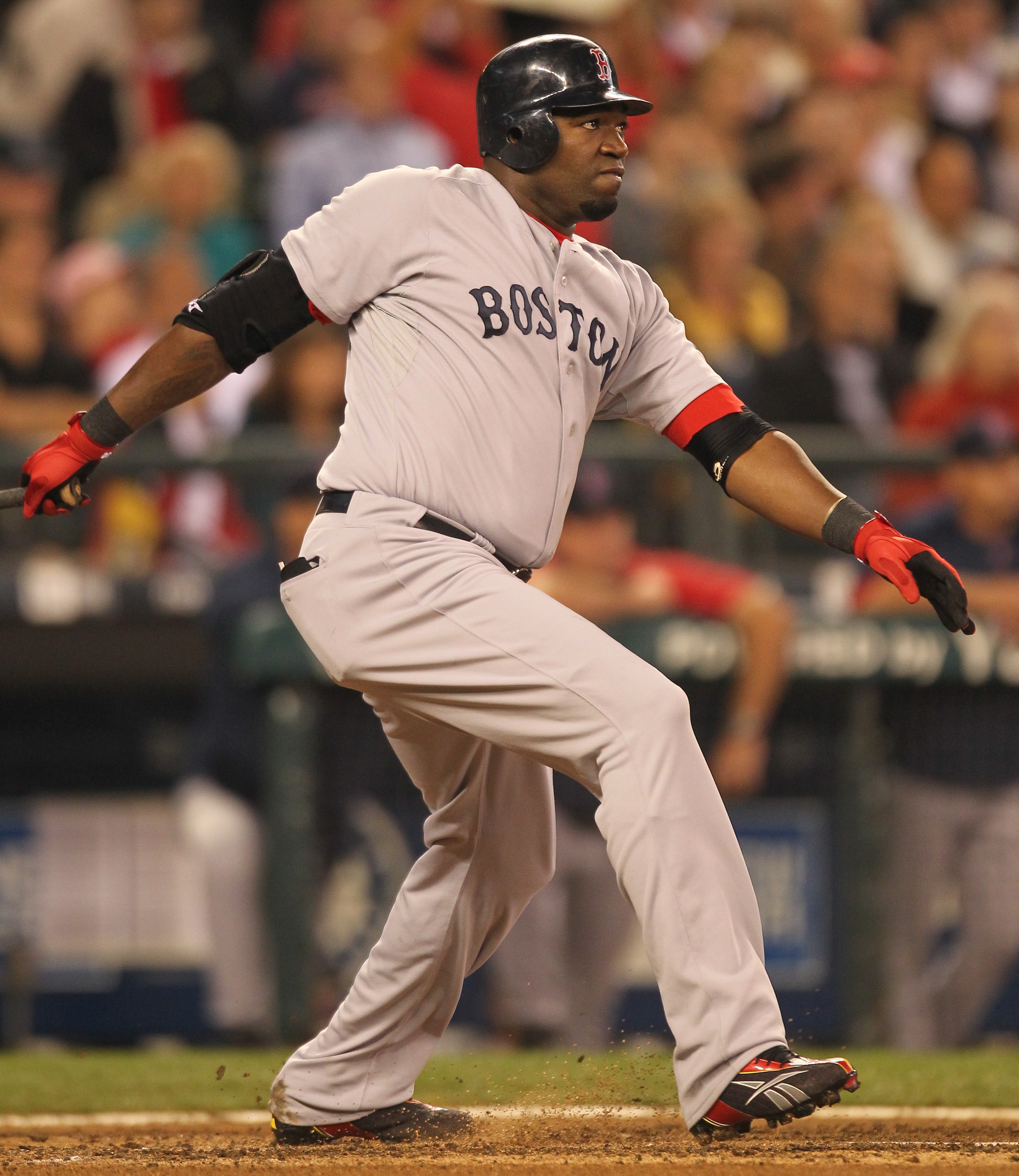 SEATTLE - SEPTEMBER 15:  David Ortiz #34 of the Boston Red Sox bats against the Seattle Mariners at Safeco Field on September 15, 2010 in Seattle, Washington. (Photo by Otto Greule Jr/Getty Images)
