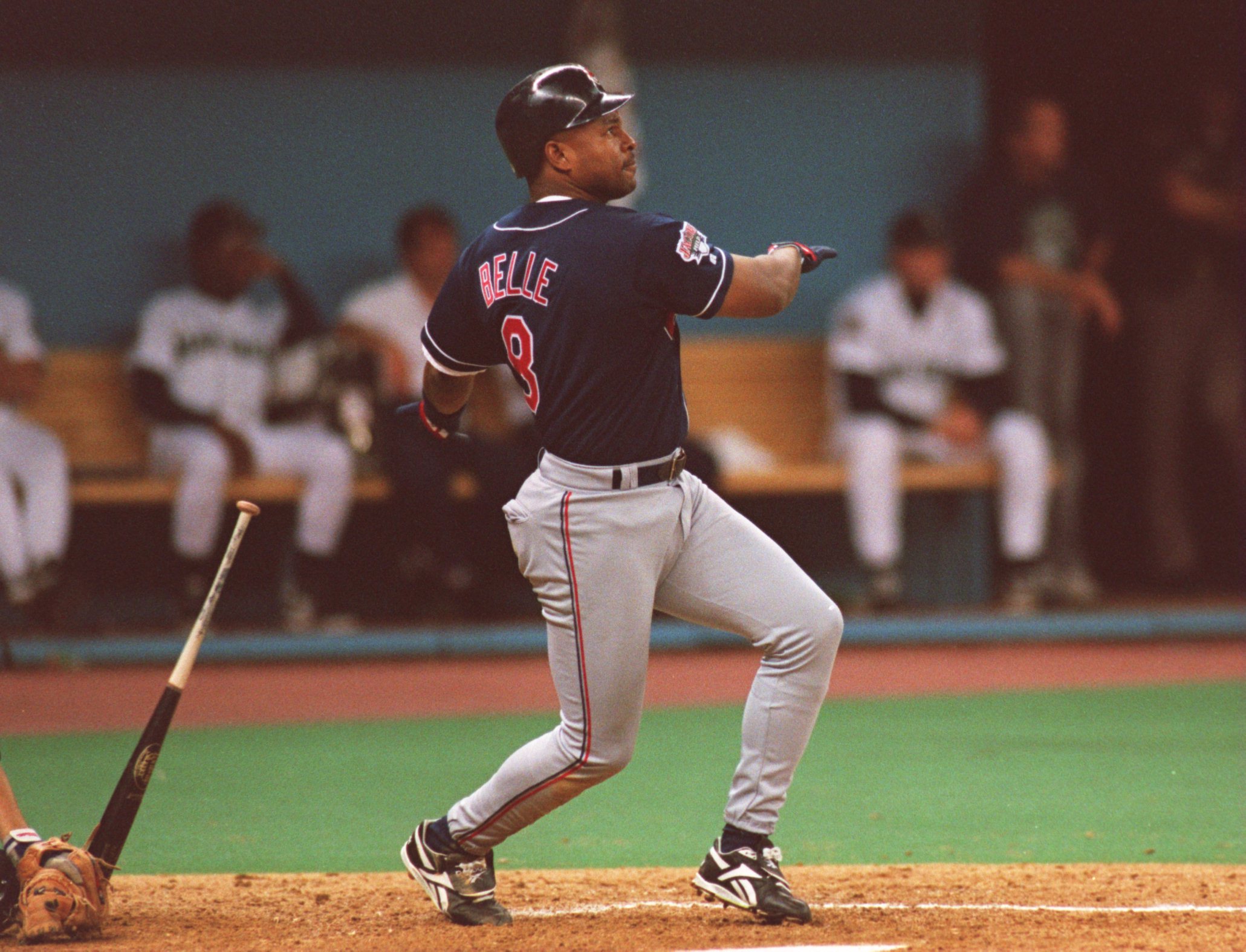 How close was former Cleveland outfielder Albert Belle to being a