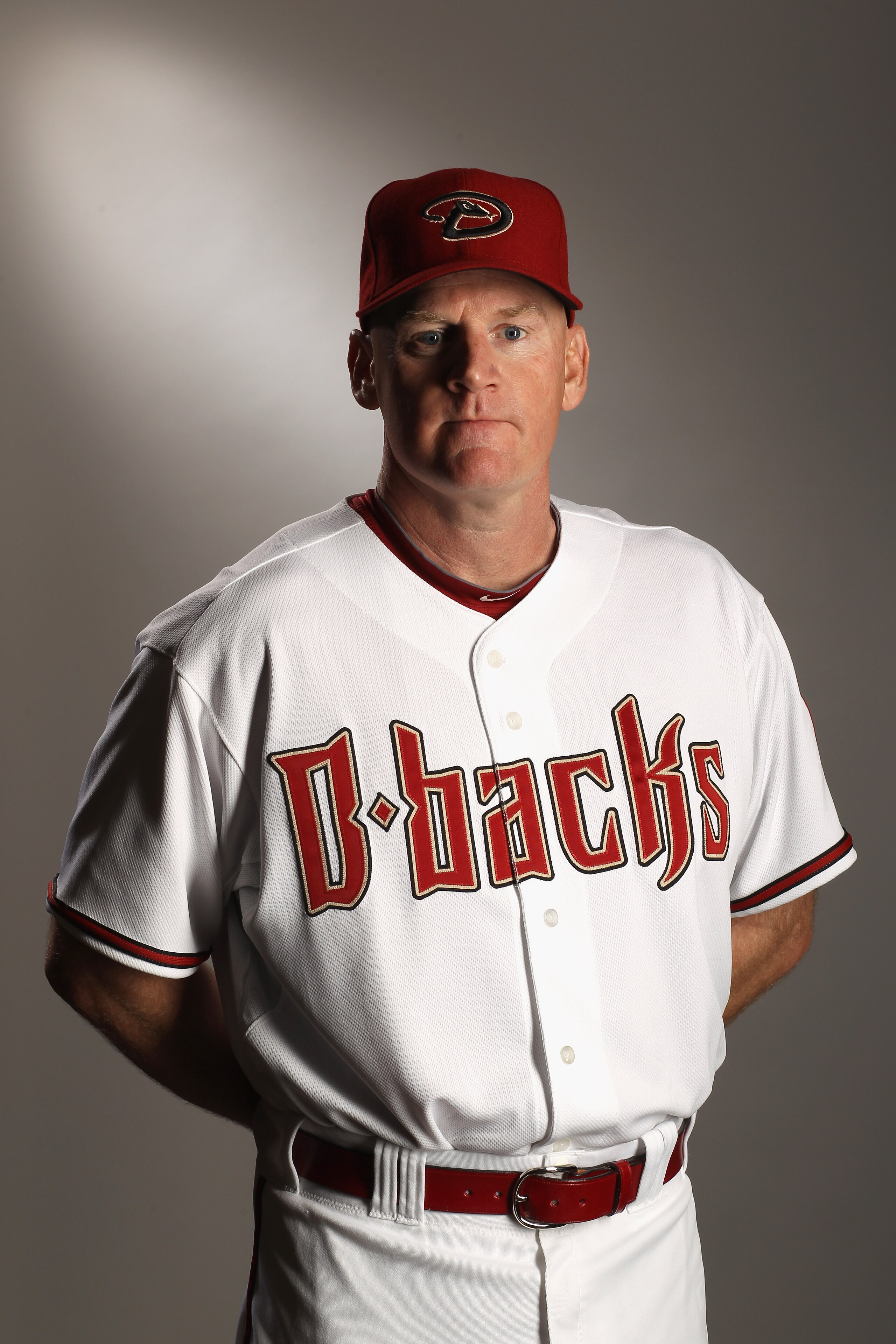 SCOTTSDALE, AZ - FEBRUARY 21: Third base coach Matt Williams of the Arizona Diamondbacks poses for a portrait at Salt River Fields at Talking Stick on February 21, 2011 in Scottsdale, Arizona.  (Photo by Ezra Shaw/Getty Images)