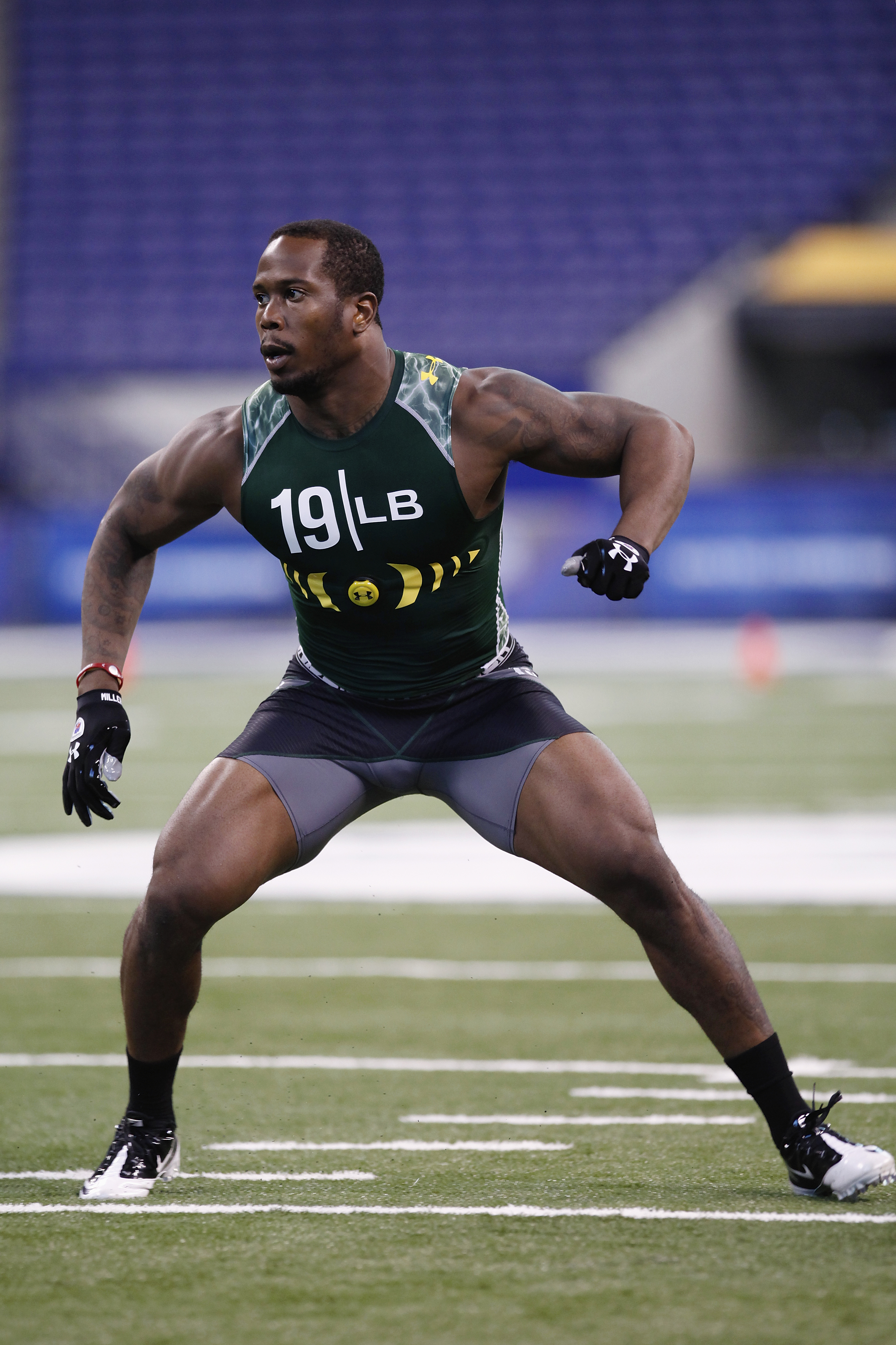 Von Miller (LB, Texas A&M)  2011 NFL Combine Highlights 