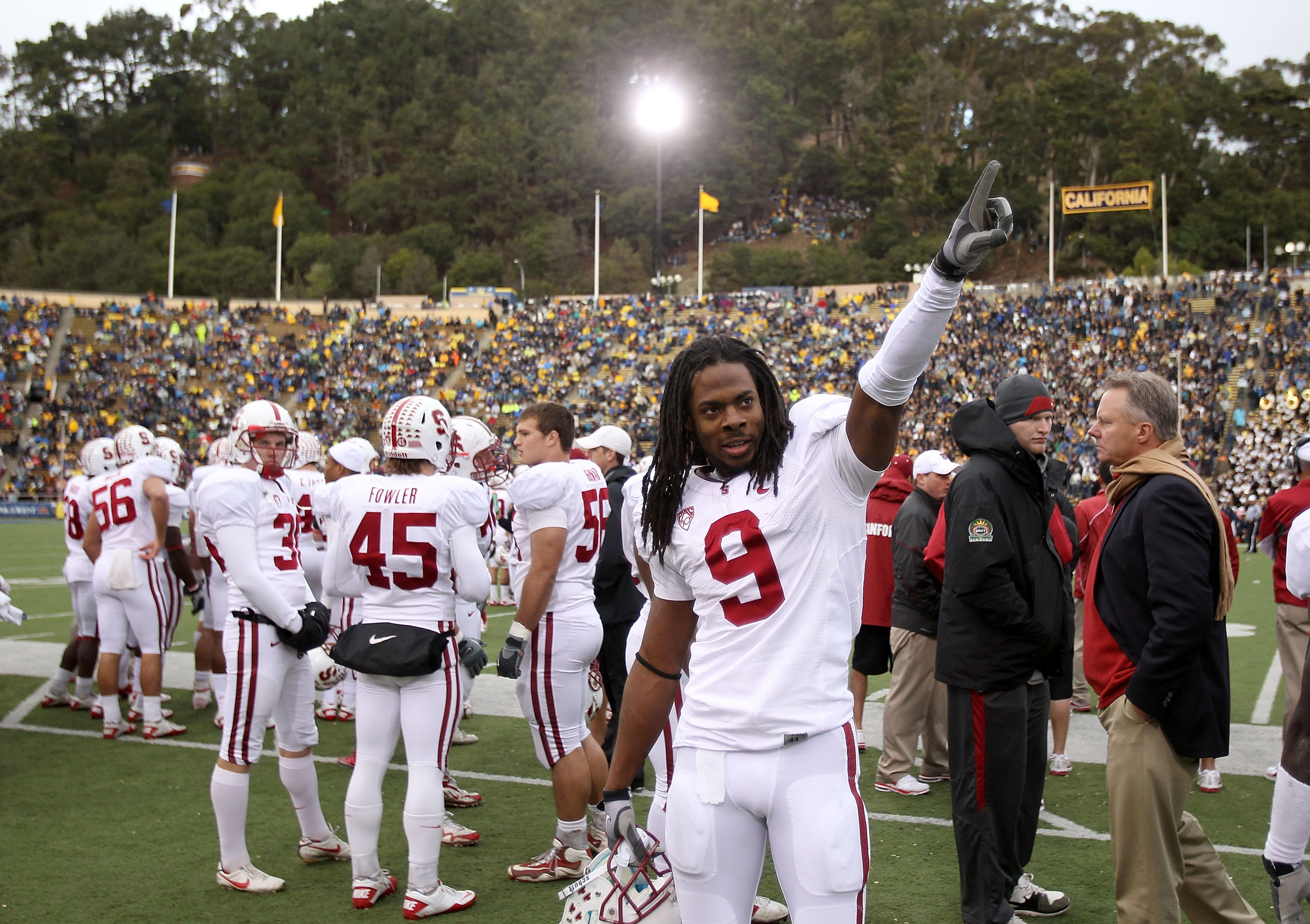 Richard Sherman Stanford Cardinal #9 Football Jersey - White