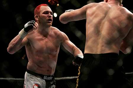 "The Crippler" doesn't hold back in the Octagon