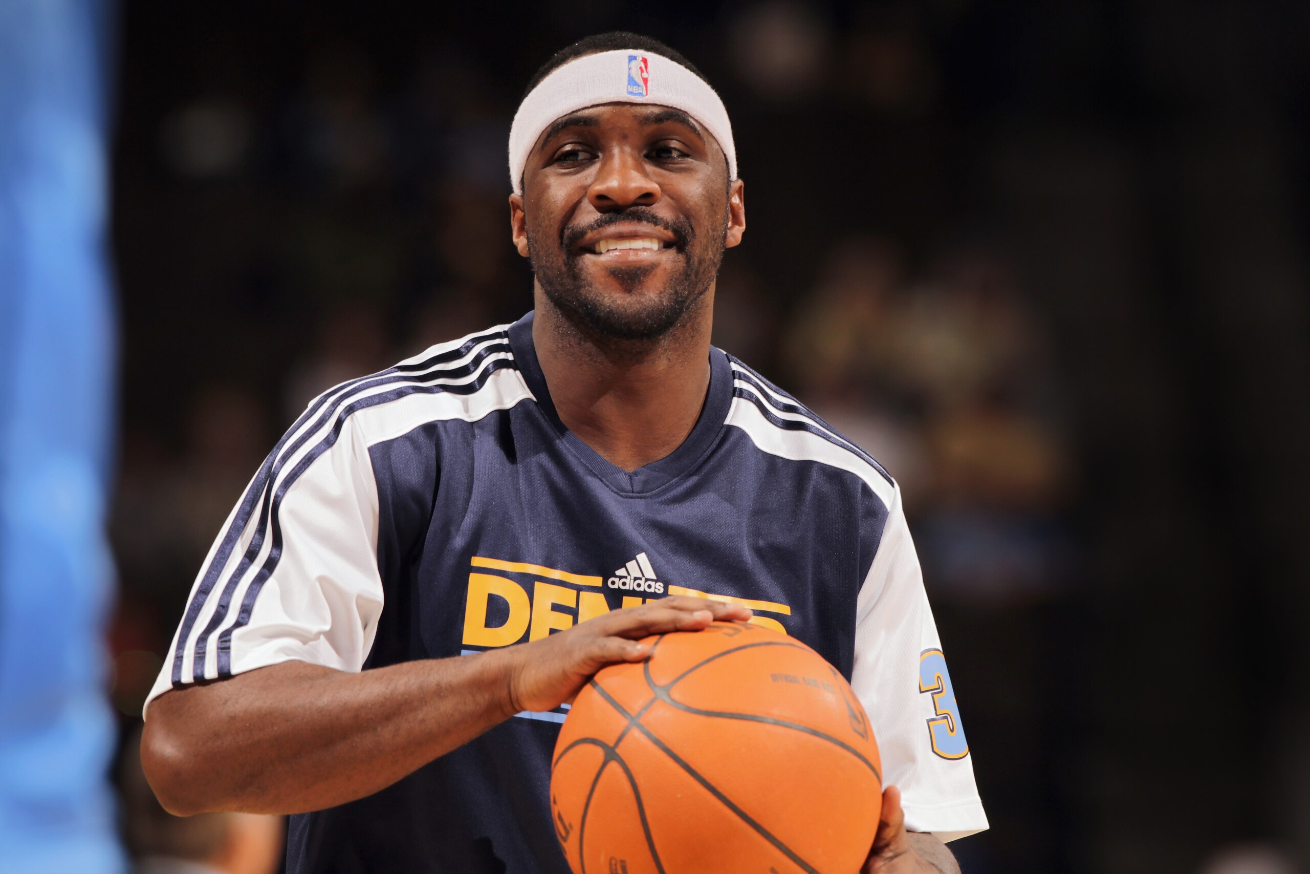 DENVER, CO - FEBRUARY 28:  Ty Lawson #3 of the Denver Nuggets warms up prior to facing the Atlanta Hawks during NBA action at the Pepsi Center on February 28, 2011 in Denver, Colorado. The Nuggets deafeated the Hawks 100-90. NOTE TO USER: User expressly a