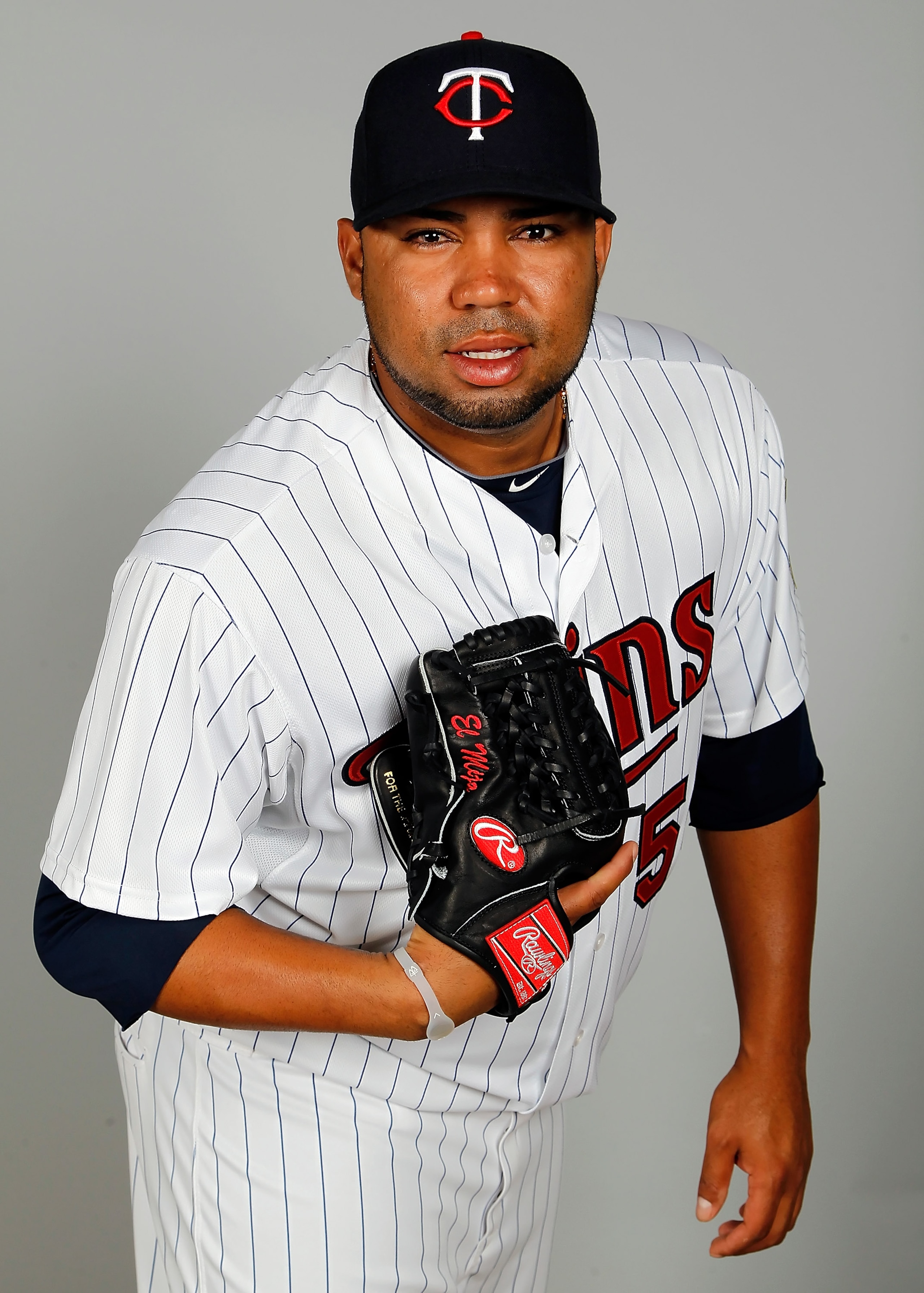 FORT MYERS, FL - FEBRUARY 25:  Pitcher Jose Mijares #50 of the Minnesota Twins poses for a photo during photo day at Hammond Stadium on February 25, 2011 in Fort Myers, Florida.  (Photo by J. Meric/Getty Images)