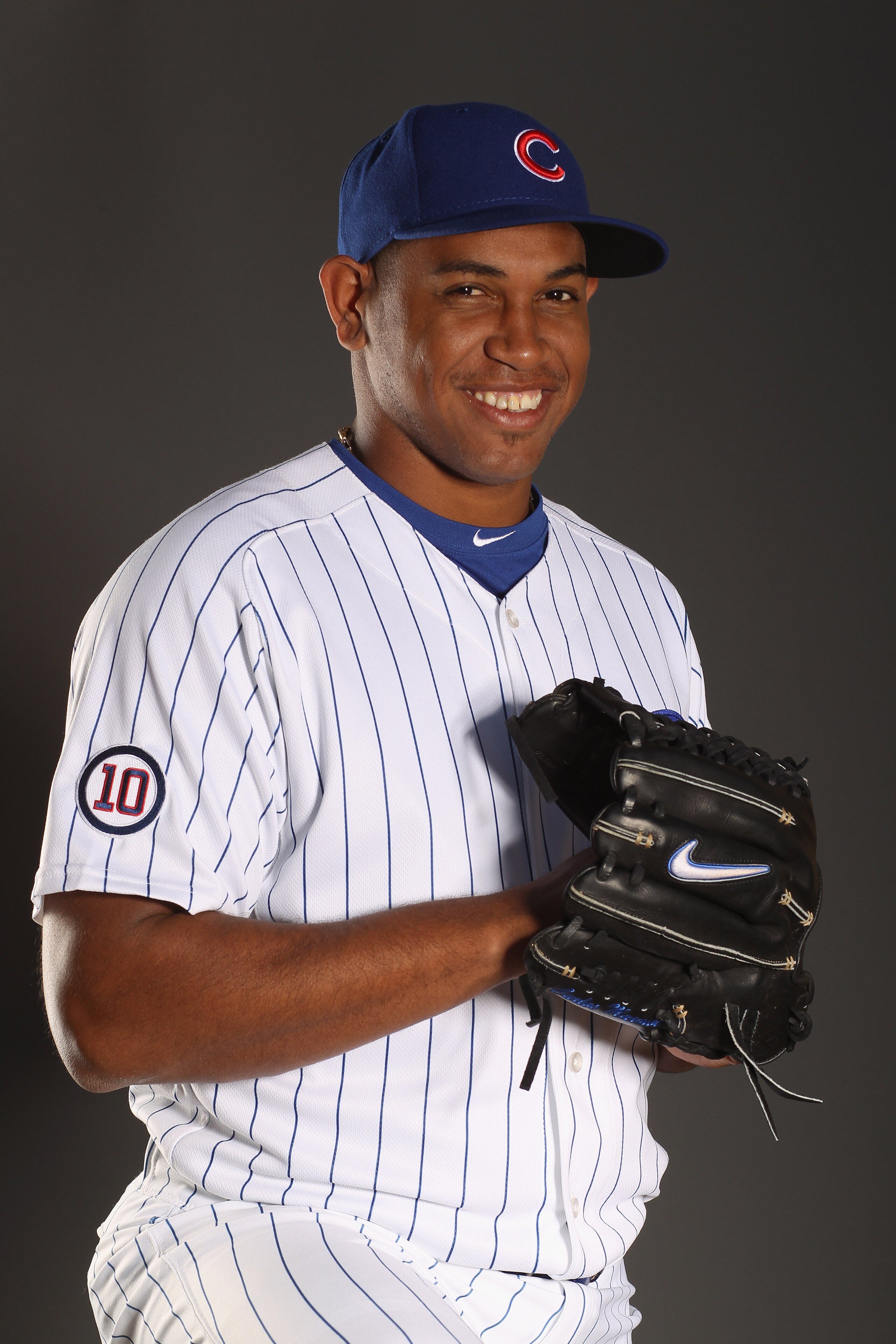 MESA, AZ - FEBRUARY 22: Carlos Marmol #49 of the Chicago Cubs poses for a portrait during media photo day at Finch Park on February 22, 2011 in Mesa, Arizona.  (Photo by Ezra Shaw/Getty Images)