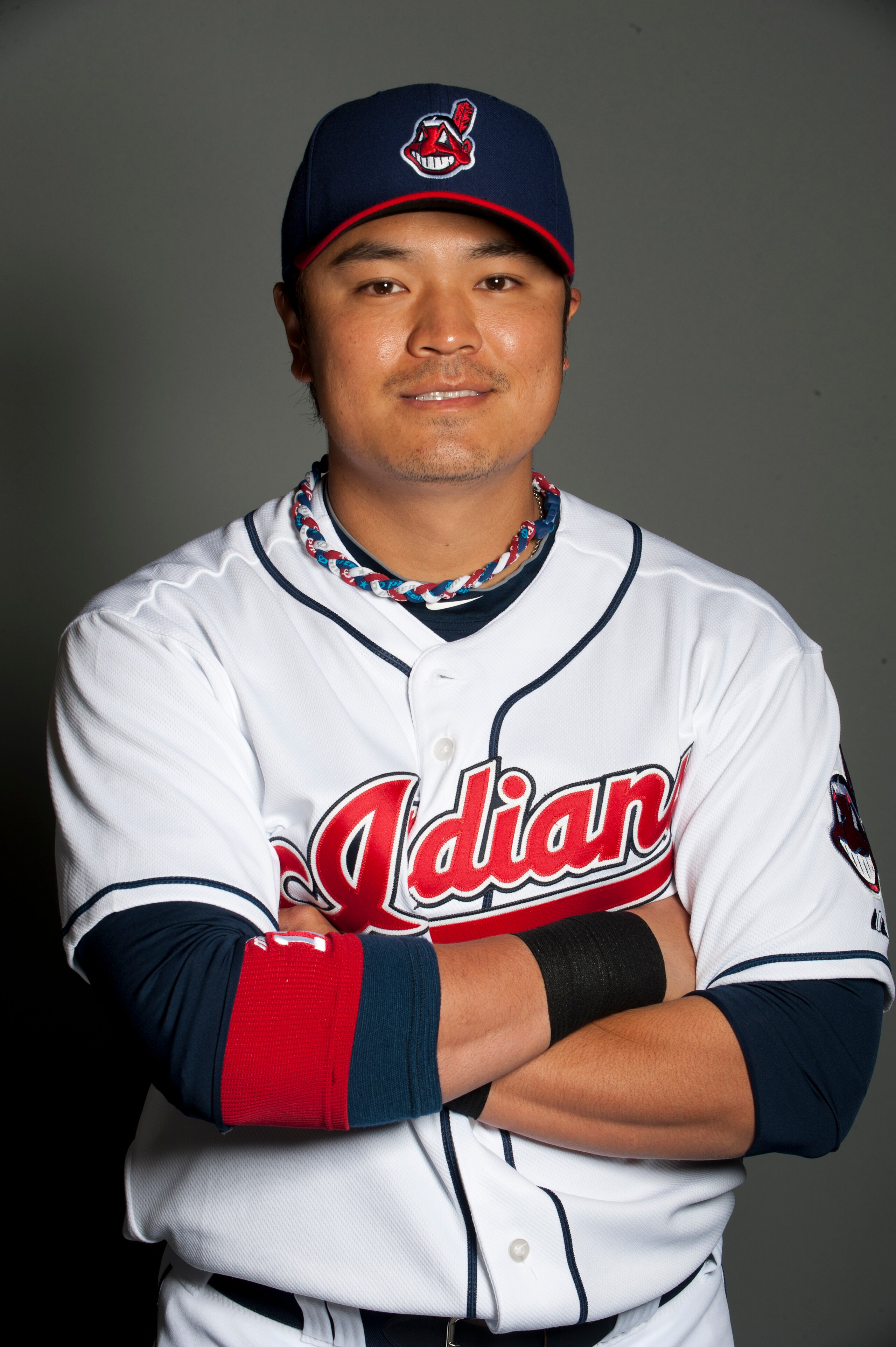 GOODYEAR, AZ - FEBRUARY 22: Shin-Soo Choo #17 of the Cleveland Indians poses during their photo day at the Cleveland Indians Spring Training Complex on February 22, 2011 in Goodyear, Arizona. (Photo by Rob Tringali/Getty Images)