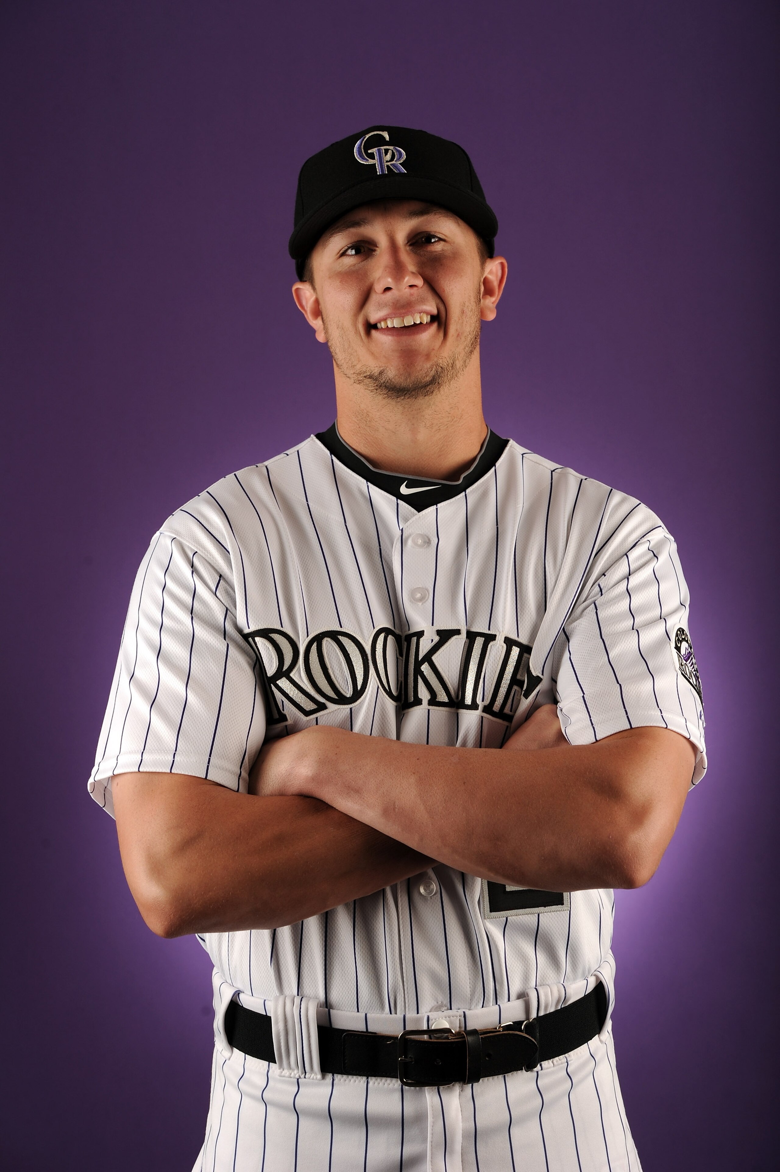 SCOTTSDALE, AZ - FEBRUARY 24:  Troy Tulowitzki #2 of the Colorado Rockies poses for a portrait during photo day at the Salt River Fields at Talking Stick on February 24, 2011 in Scottsdale, Arizona.  (Photo by Harry How/Getty Images)
