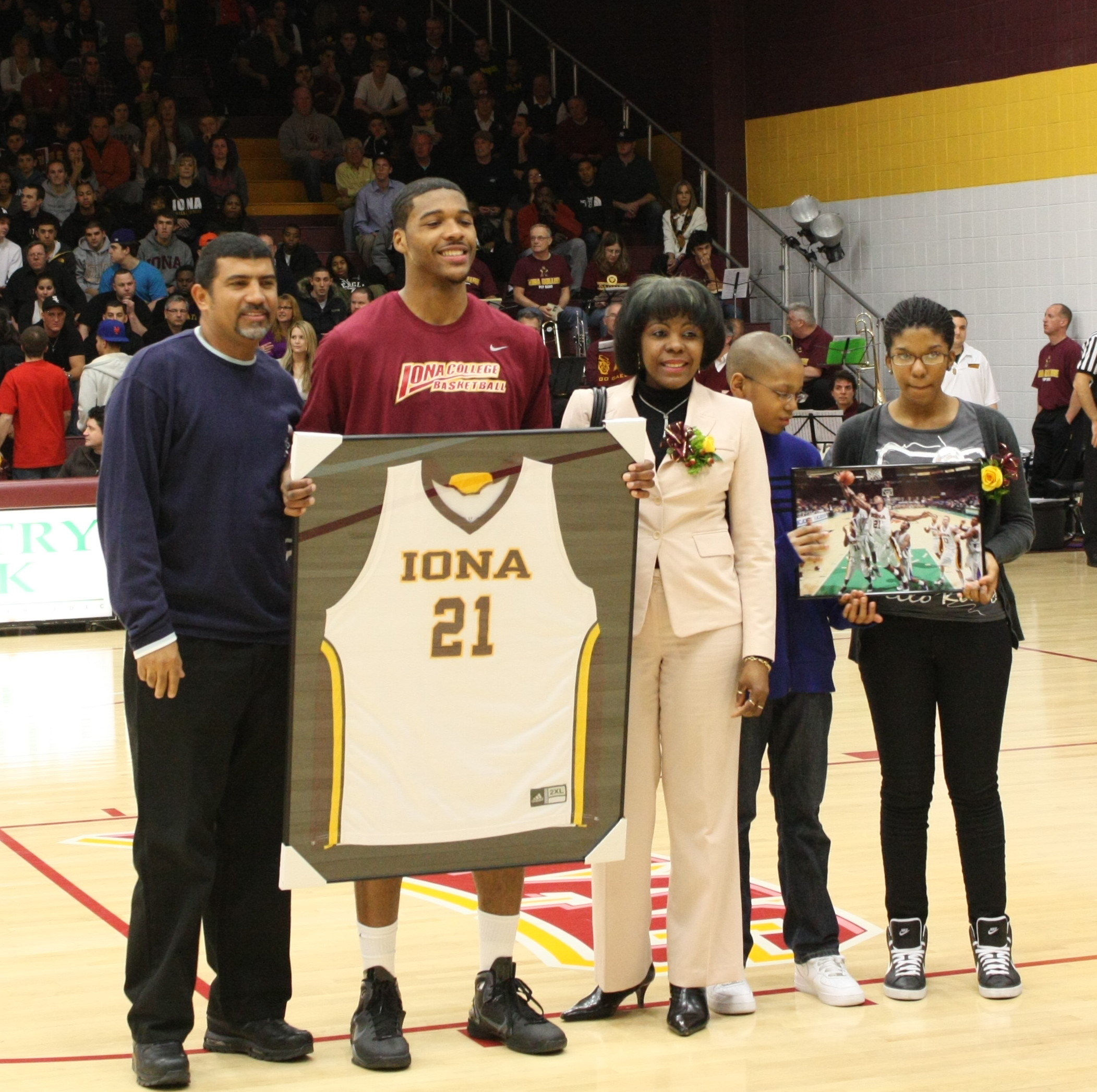Senior Alejo Rodriquez andHis Family