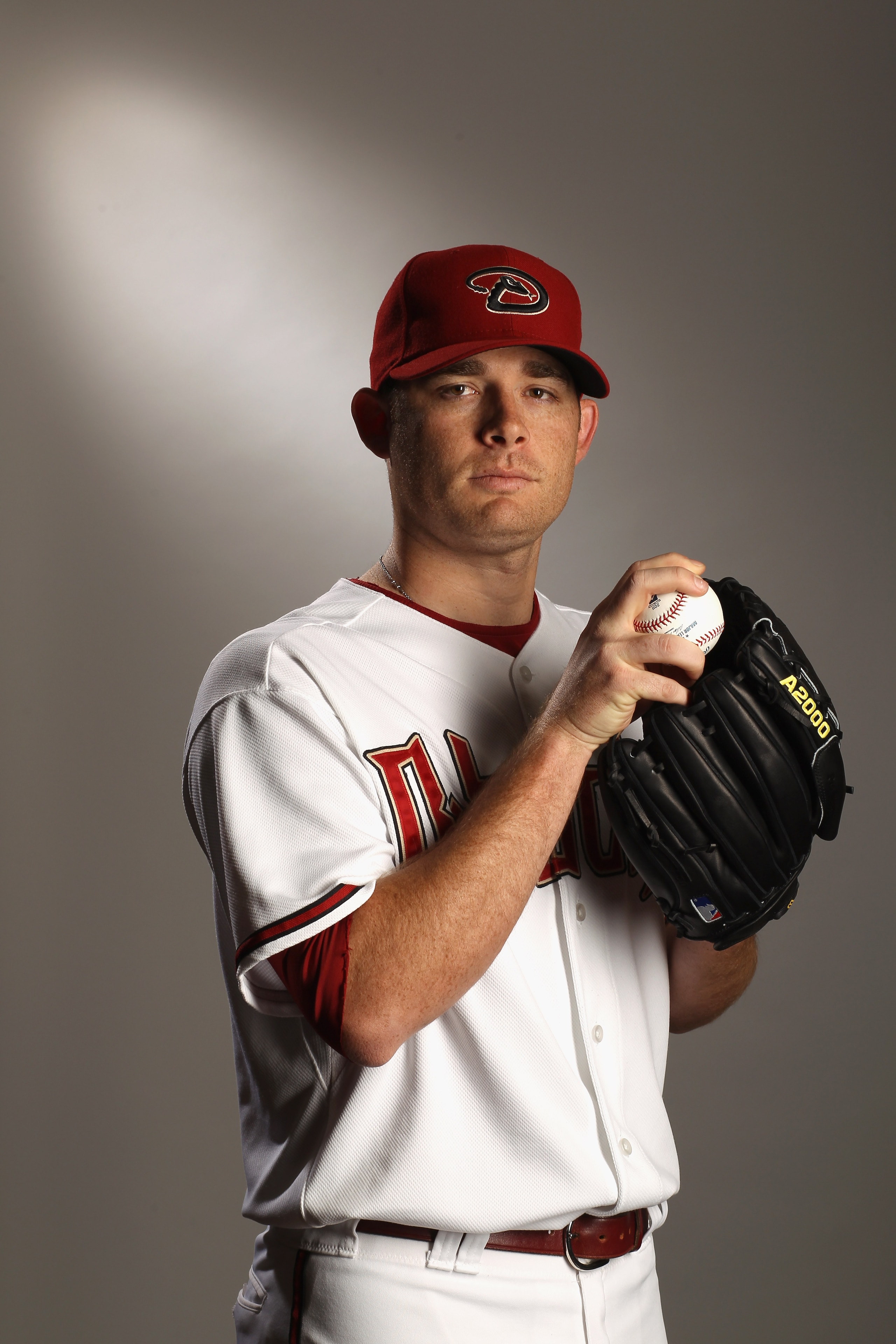 SCOTTSDALE, AZ - FEBRUARY 21:  Ian Kennedy #31 of the Arizona Diamondbacks poses for a portrait at Salt River Fields at Talking Stick on February 21, 2011 in Scottsdale, Arizona.  (Photo by Ezra Shaw/Getty Images)