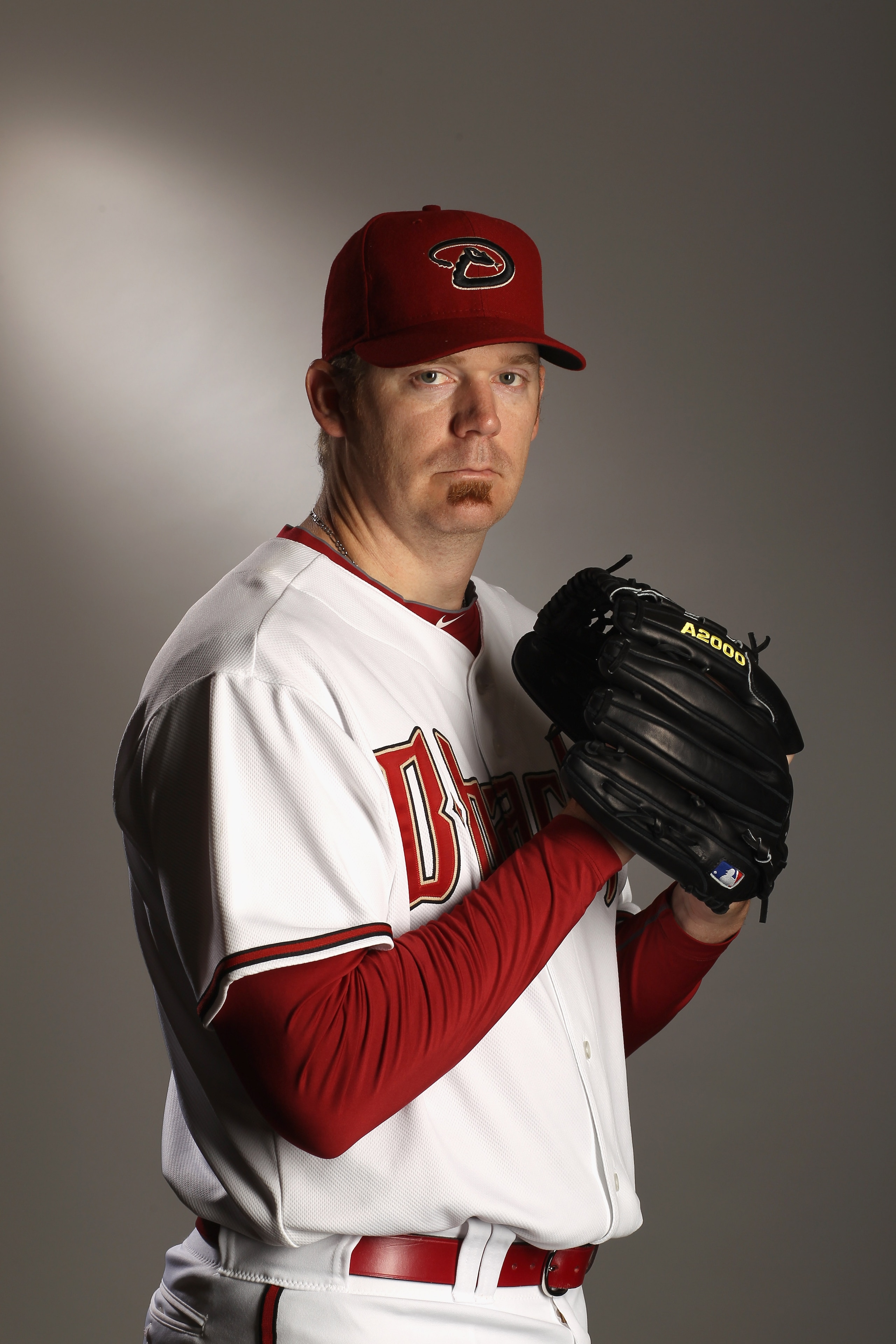 SCOTTSDALE, AZ - FEBRUARY 21:  J.J. Putz #40 of the Arizona Diamondbacks poses for a portrait at Salt River Fields at Talking Stick on February 21, 2011 in Scottsdale, Arizona.  (Photo by Ezra Shaw/Getty Images)