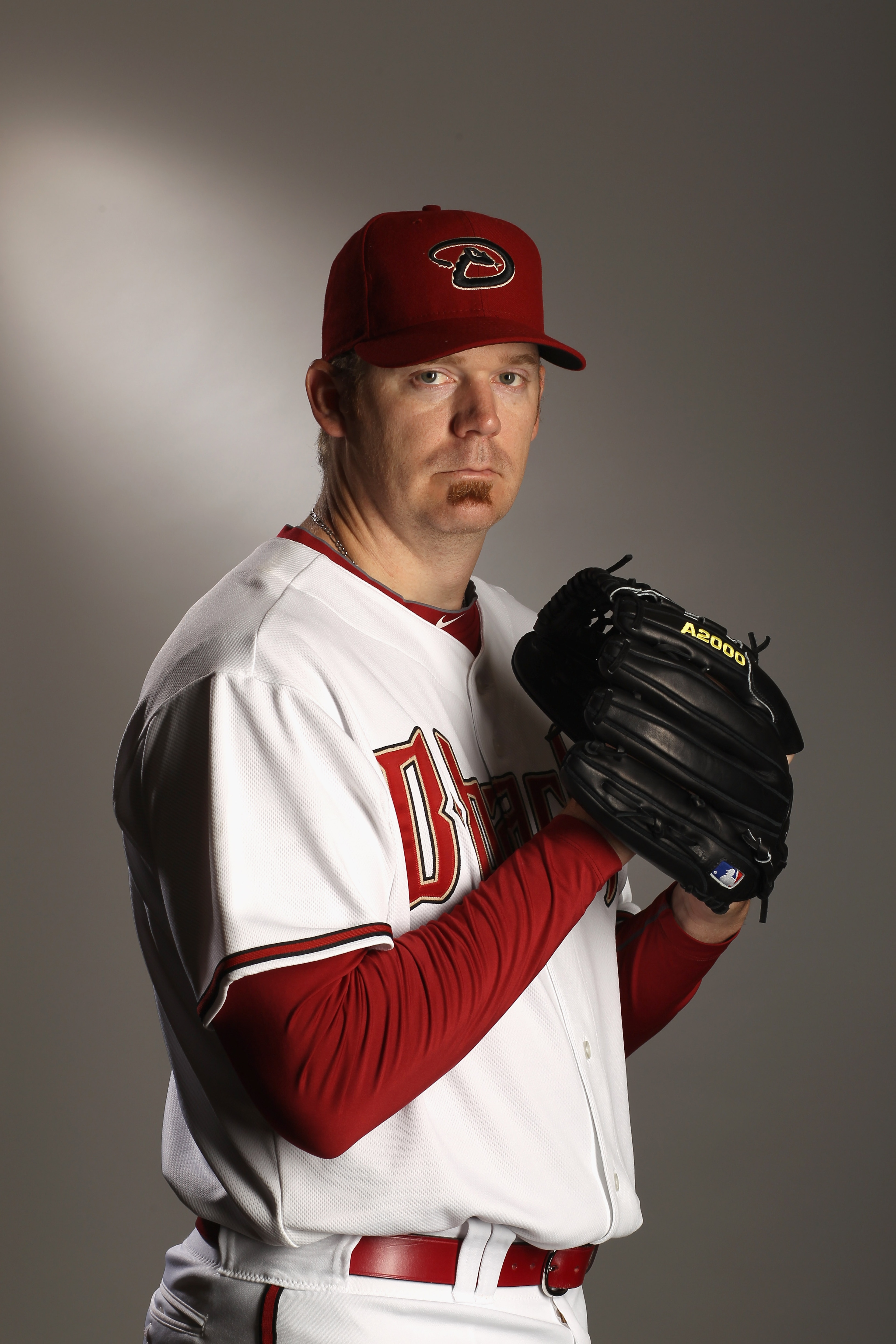 SCOTTSDALE, AZ - FEBRUARY 21:  J.J. Putz #40 of the Arizona Diamondbacks poses for a portrait at Salt River Fields at Talking Stick on February 21, 2011 in Scottsdale, Arizona.  (Photo by Ezra Shaw/Getty Images)