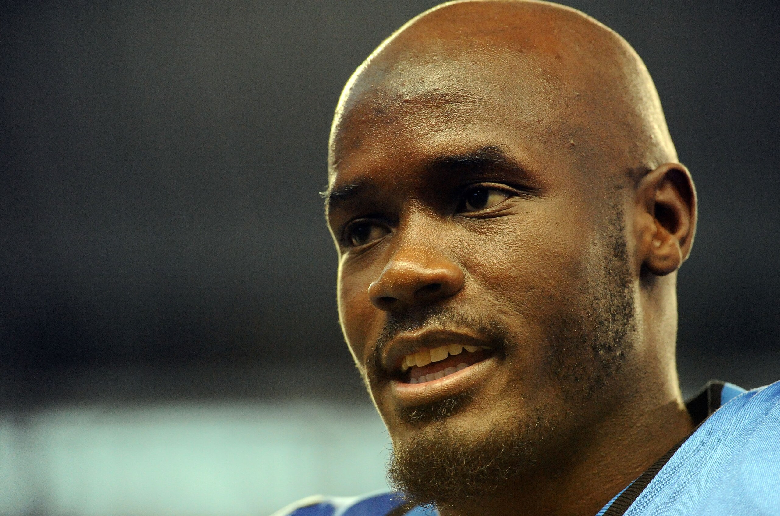 DETROIT - OCTOBER 05:  Portrait of Roy Williams #11 of the Detroit Lions during warm up before the game against the Chicago Bears at Ford Field on October 5, 2008 in Detroit, Michigan.  (Photo by Harry How/Getty Images)