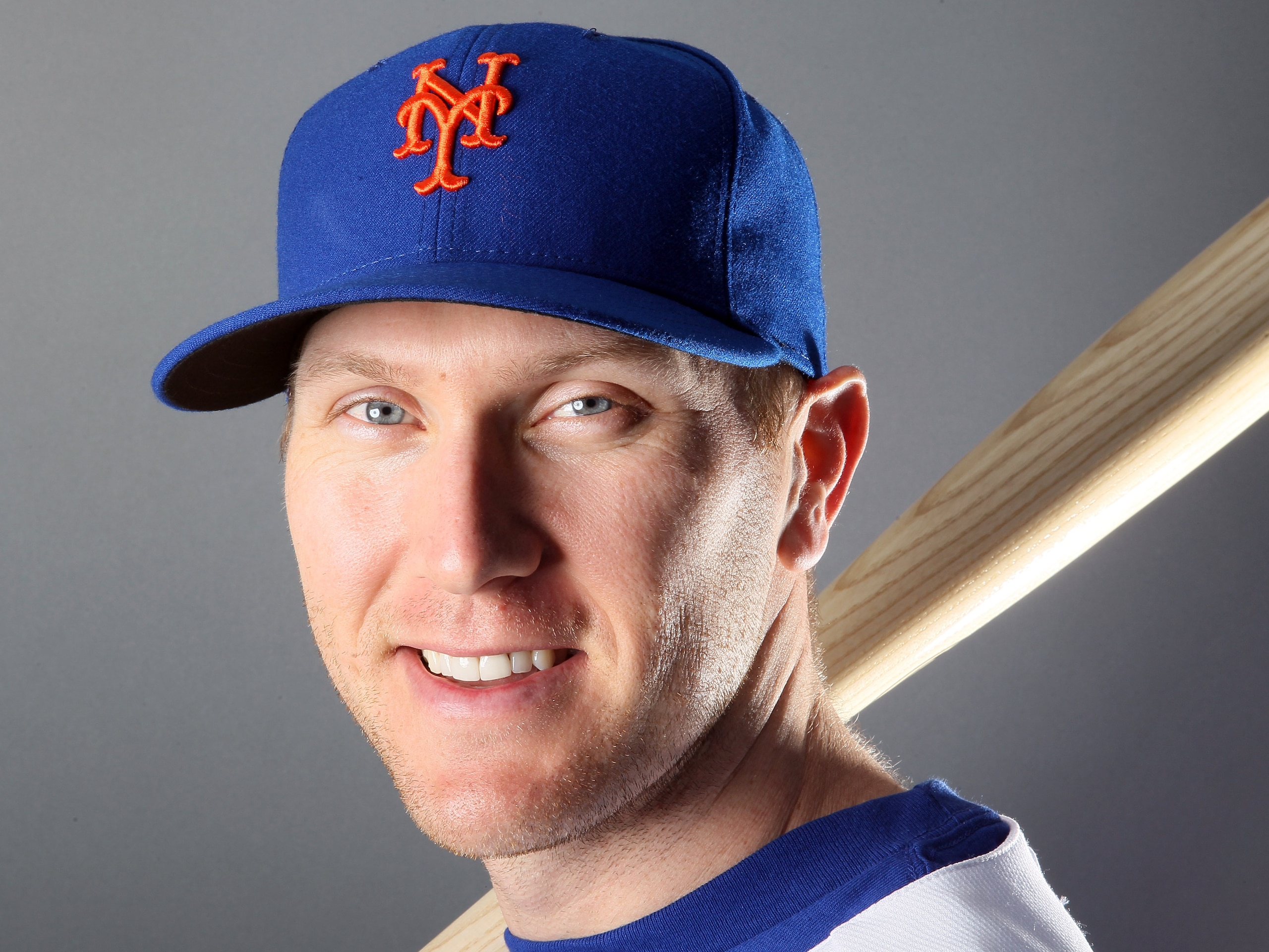 PORT ST. LUCIE, FL - FEBRUARY 24:  Jason Bay #44 of the New York Mets poses for a portrait during the New York Mets Photo Day on February 24, 2011 at Digital Domain Park in Port St. Lucie, Florida.  (Photo by Elsa/Getty Images)