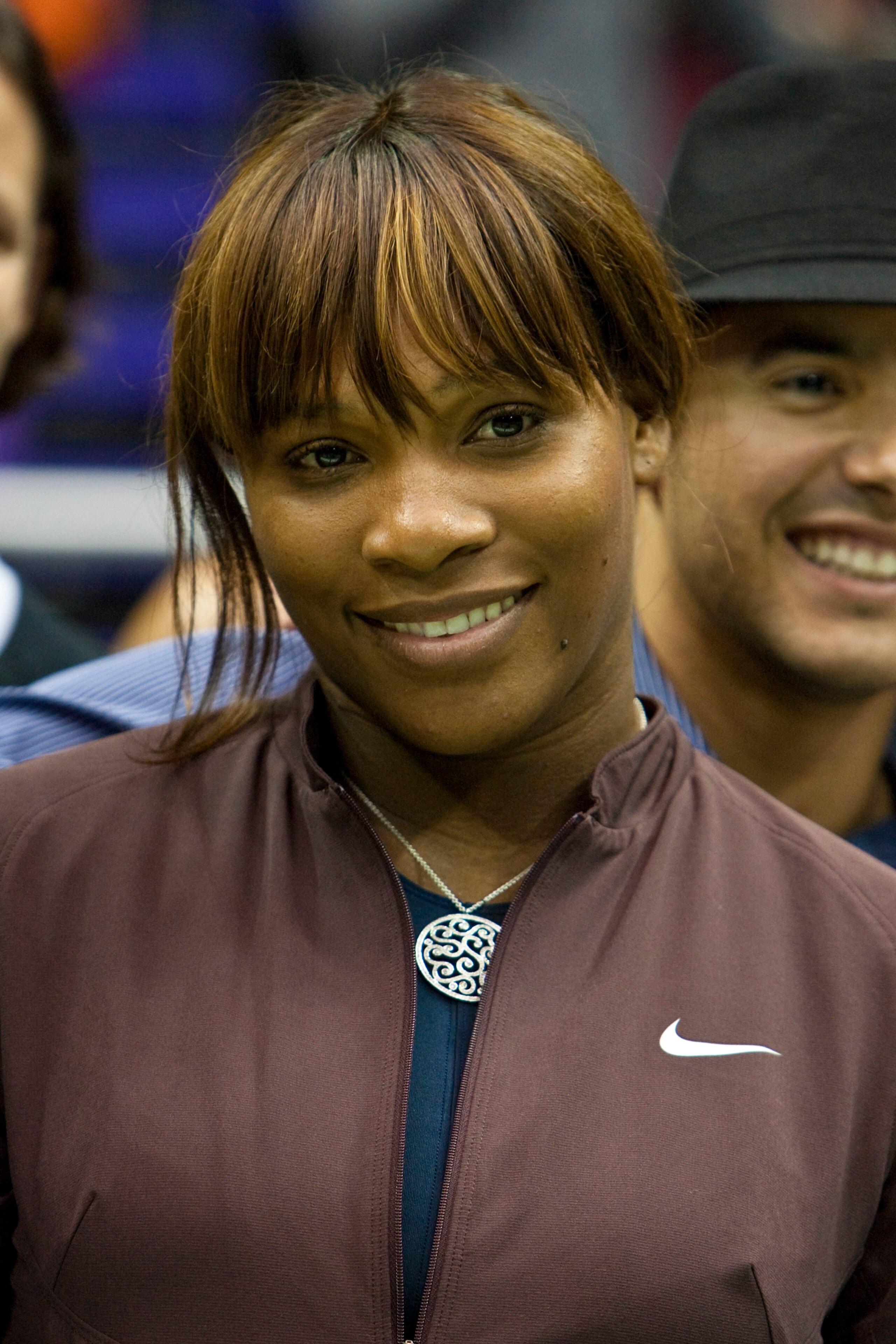BATON ROUGE, LA - DECEMBER 08: Team Elton teammate Serena Williams attends the 17th Annual World Team Tennis Smash Hits benefiting the Elton John AIDS Foundation and Baton Rouge area AIDS charities at the Pete Maravich Assembly Center on December 8, 2009