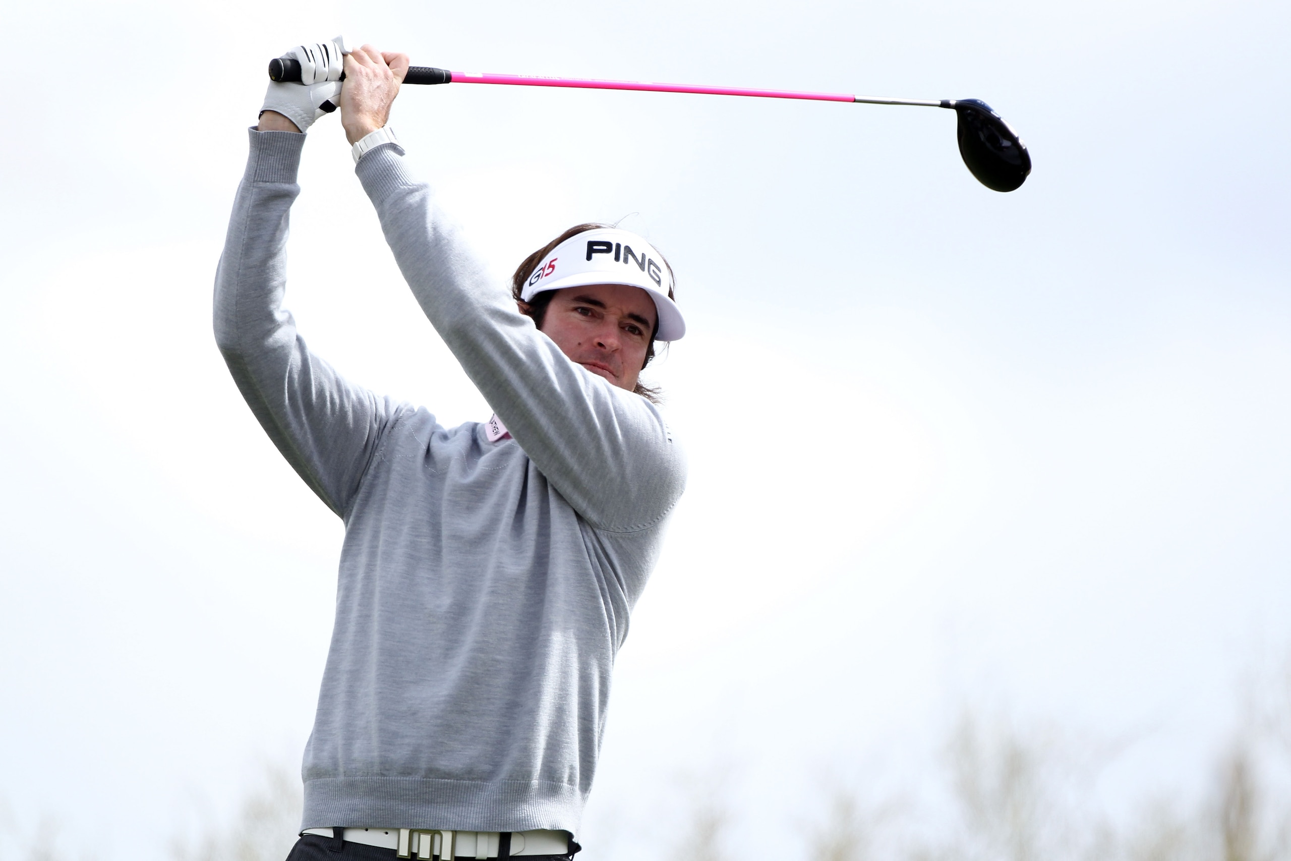 MARANA, AZ - FEBRUARY 27:  Bubba Watson hits his tee shot on the second hole during the final round of the Accenture Match Play Championship at the Ritz-Carlton Golf Club on February 27, 2011 in Marana, Arizona.  (Photo by Andy Lyons/Getty Images)