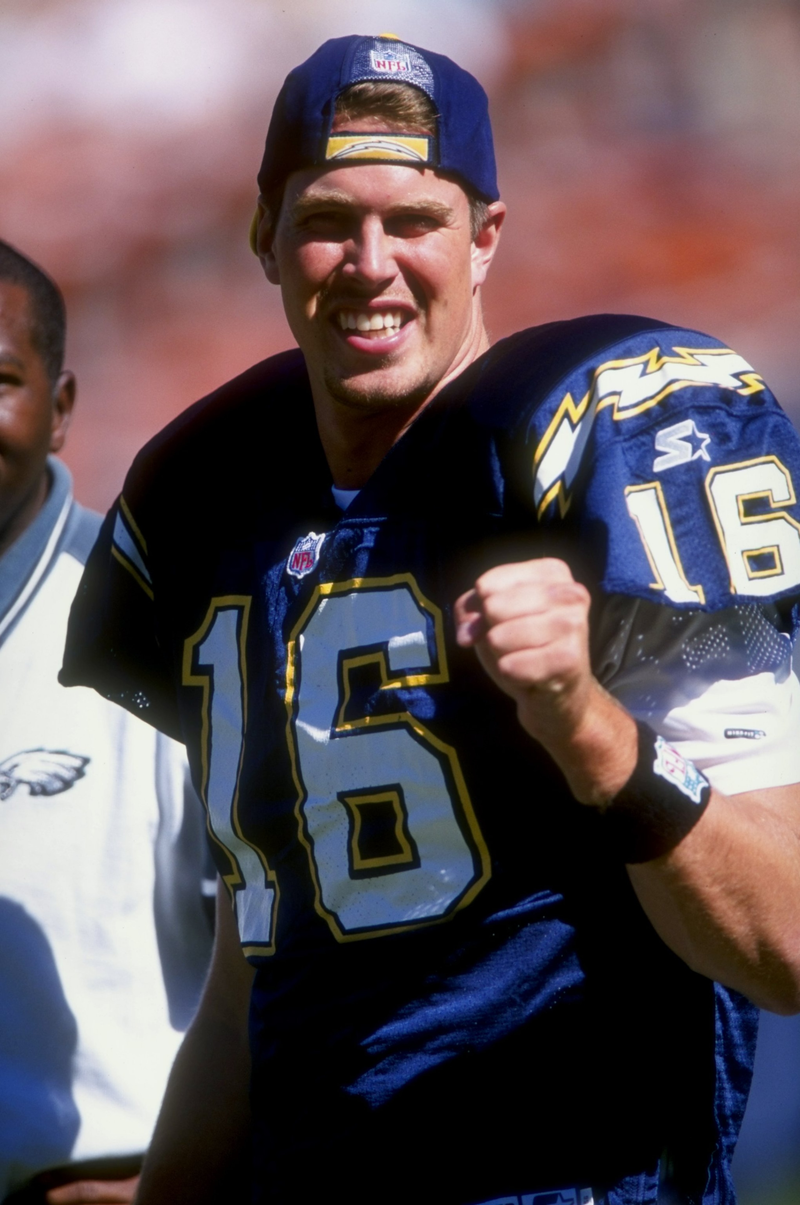 18 Oct 1998: Quarterback Ryan Leaf #16 of the San Diego Chargers looks on during the game against the Philadelphia Eagles at the Qualcomm Stadium in San Diego, California. The Chargers defeated the Eagles 13-10. Mandatory Credit: Todd Warshaw /Allsport 18 Oct 1998: Quarterback Ryan Leaf #16 of the San Diego Chargers looks on during the game against the Philadelphia Eagles at the Qualcomm Stadium in San Diego, California. The Chargers defeated the Eagles 13-10. Mandatory Credit: Todd Warshaw /Allsport