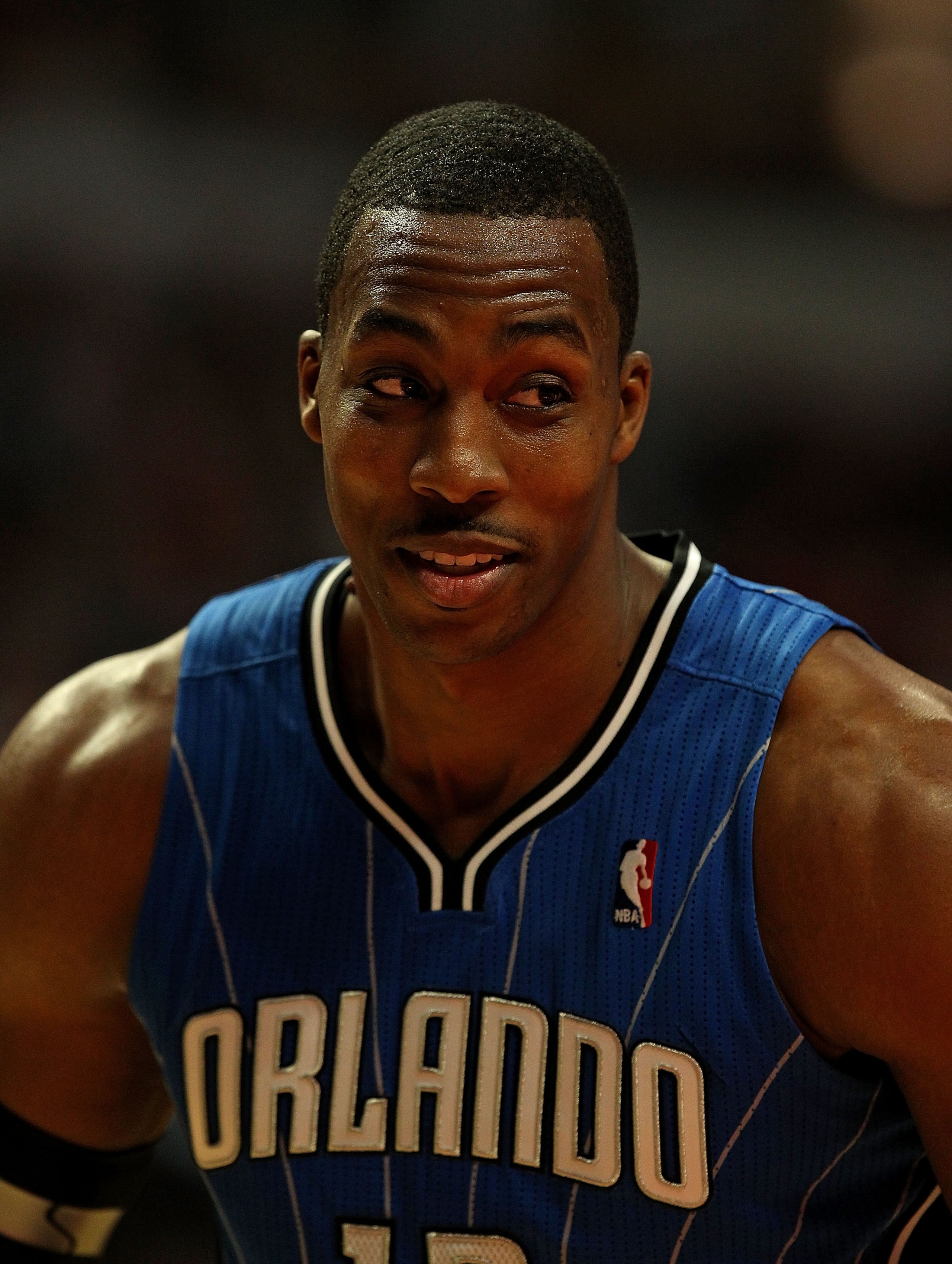 CHICAGO, IL - DECEMBER 01: Dwight Howard #12 of the Orlando Magic looks at a referee during a game against the Chicago Bulls at the United Center on December 1, 2010 in Chicago, Illinois. The Magic defeated the Bulls 107-78. NOTE TO USER: User expressly a