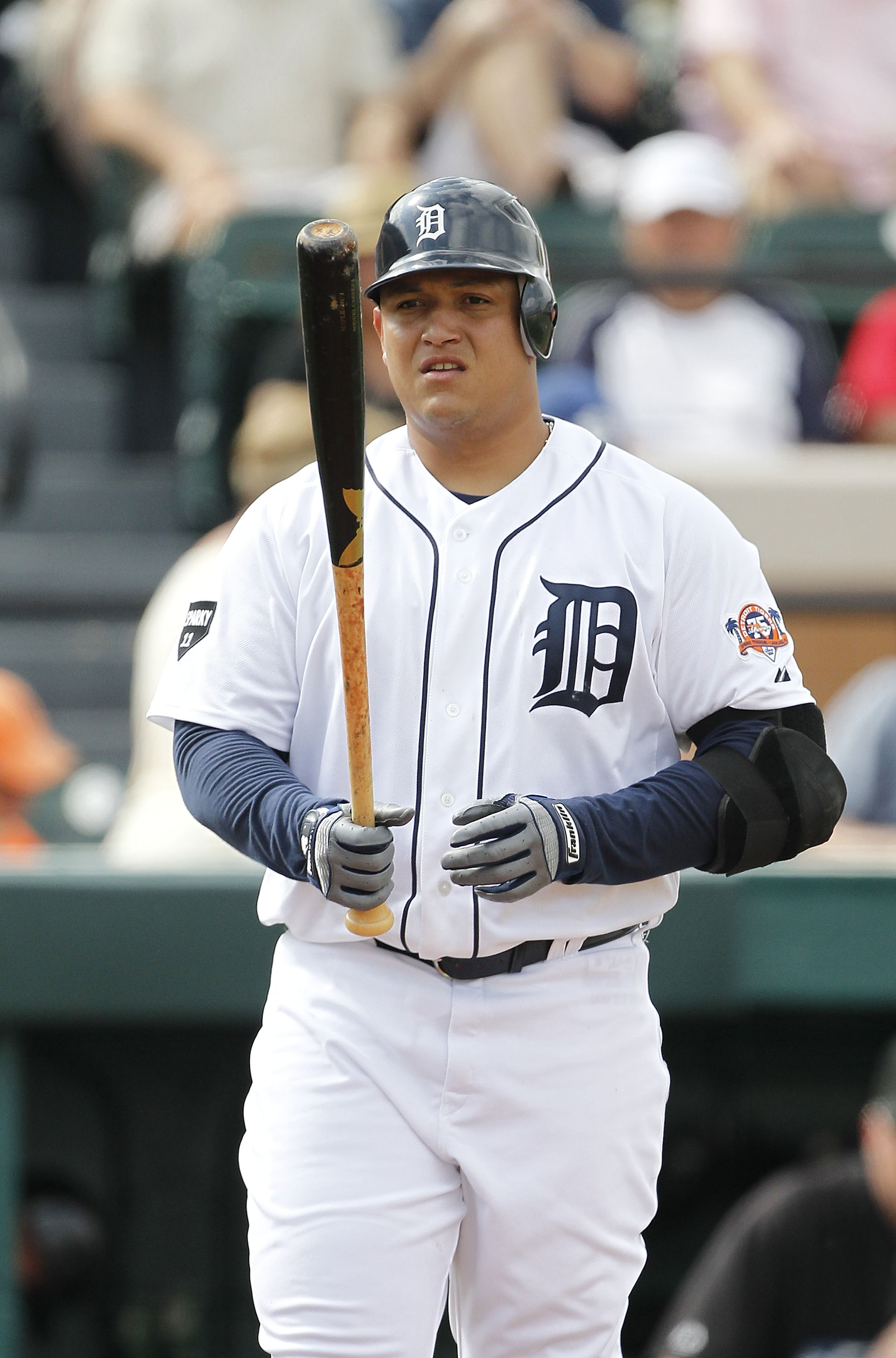 Miguel Cabrera Retirement & Career Stats Black Maple Bat