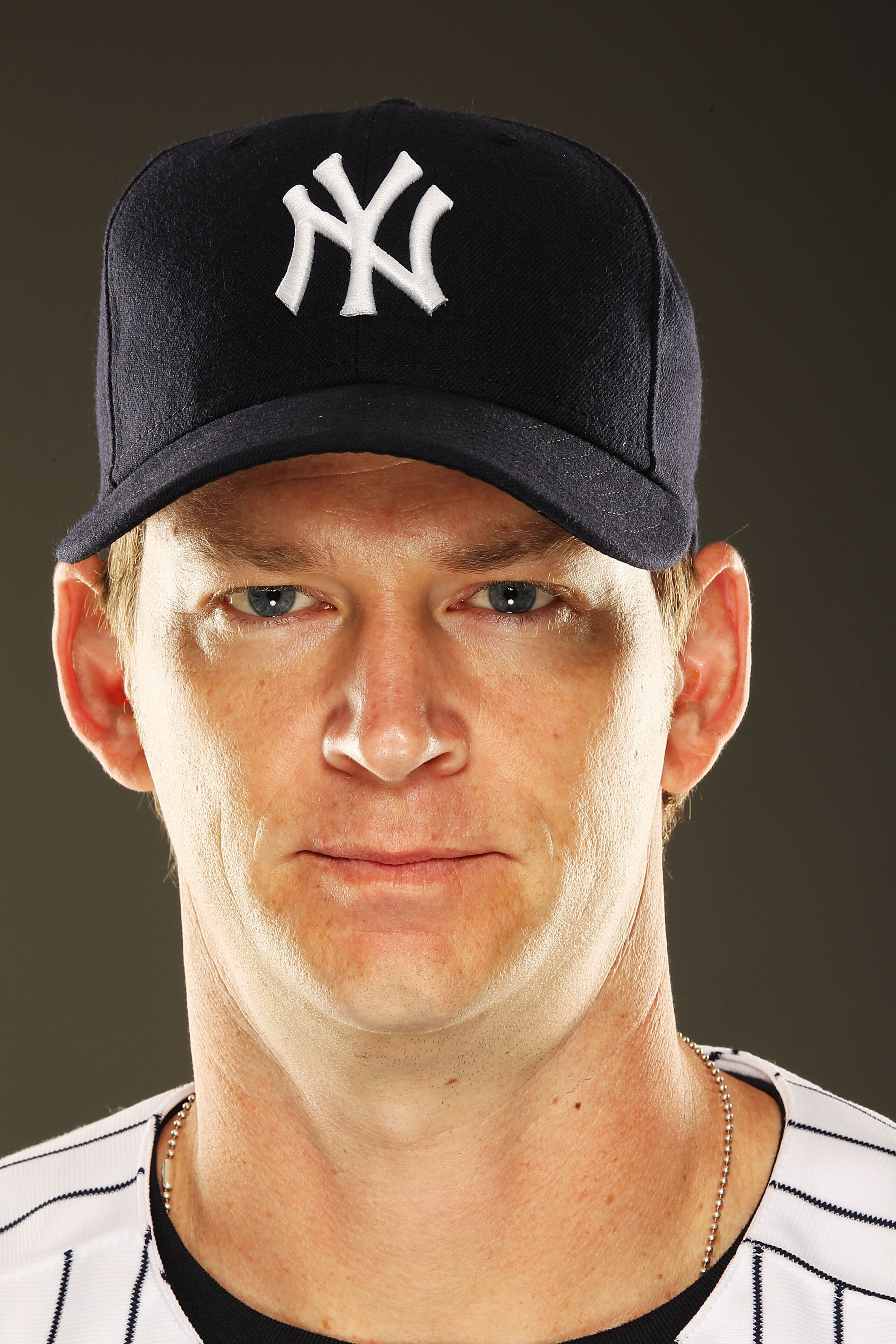 TAMPA, FL - FEBRUARY 23:  A.J. Burnett #34 of the New York Yankees poses for a portrait on Photo Day at George M. Steinbrenner Field on February 23, 2011 in Tampa, Florida.  (Photo by Al Bello/Getty Images)