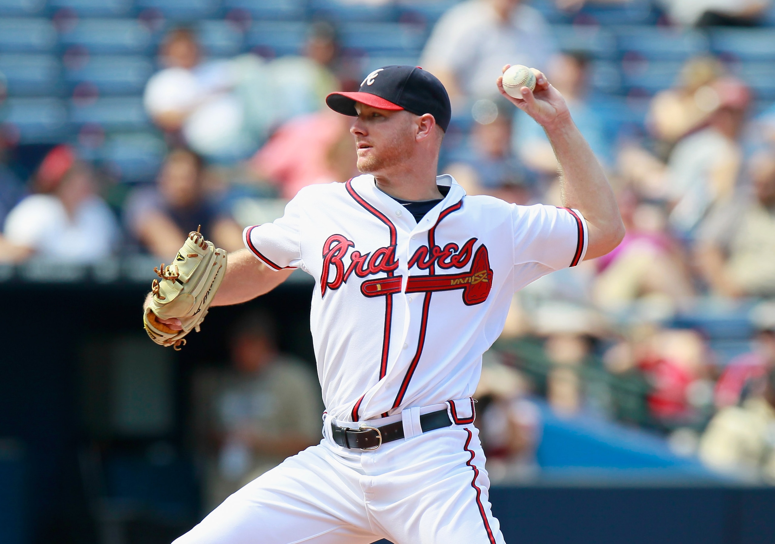ATLANTA - SEPTEMBER 15: Pitcher Jonny Venters #39 of the Atlanta Braves against the Washington Nationals at Turner Field on September 15, 2010 in Atlanta, Georgia. (Photo by Kevin C. Cox/Getty Images) ATLANTA - SEPTEMBER 15: Pitcher Jonny Venters #39 of the Atlanta Braves against the Washington Nationals at Turner Field on September 15, 2010 in Atlanta, Georgia. (Photo by Kevin C. Cox/Getty Images)