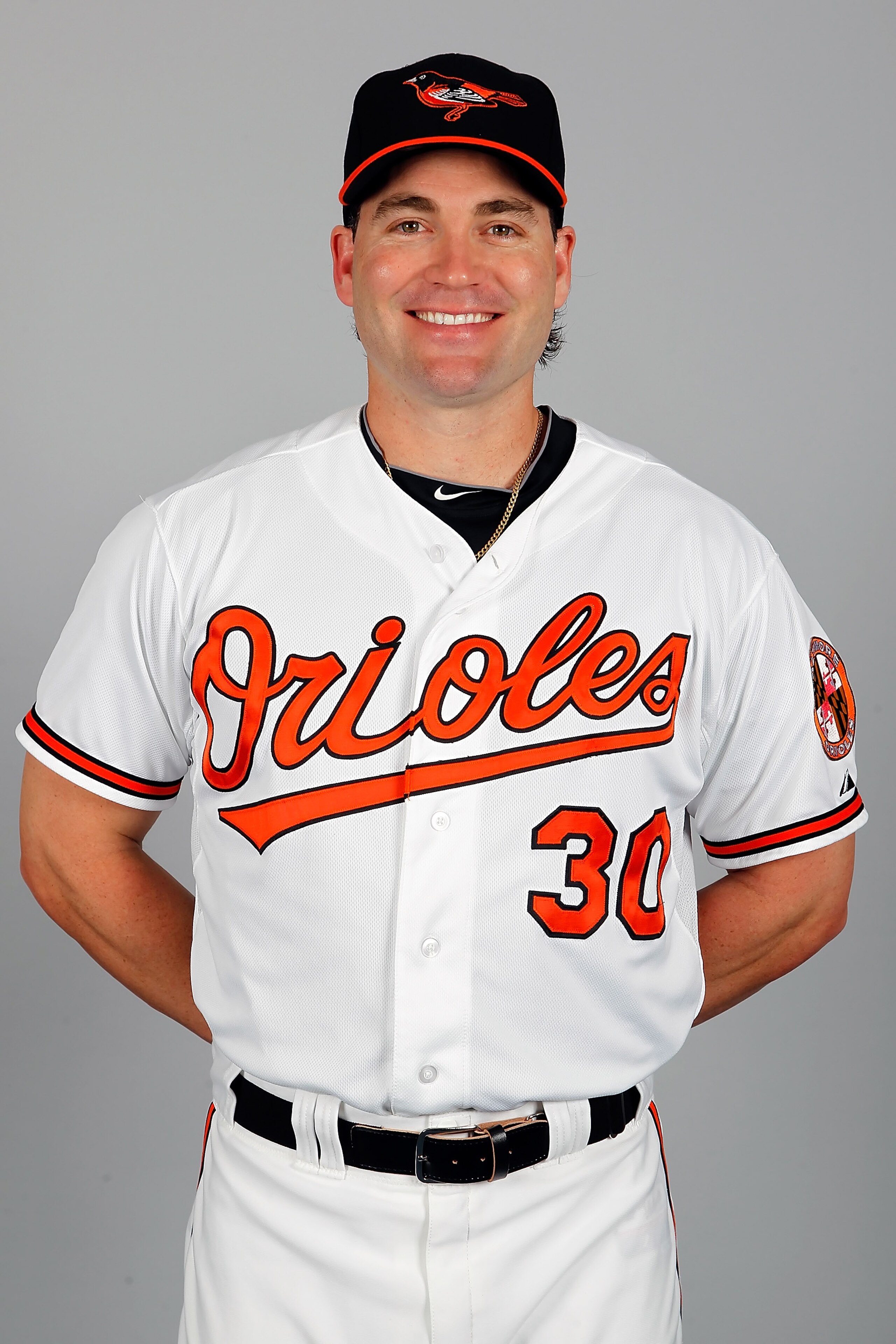 SARASOTA, FL - FEBRUARY 26:  Outfielder Luke Scott #30 of the Baltimore Orioles poses for a photo during photo day at Ed Smith Stadium on February 26, 2011 in Sarasota, Florida.  (Photo by J. Meric/Getty Images)