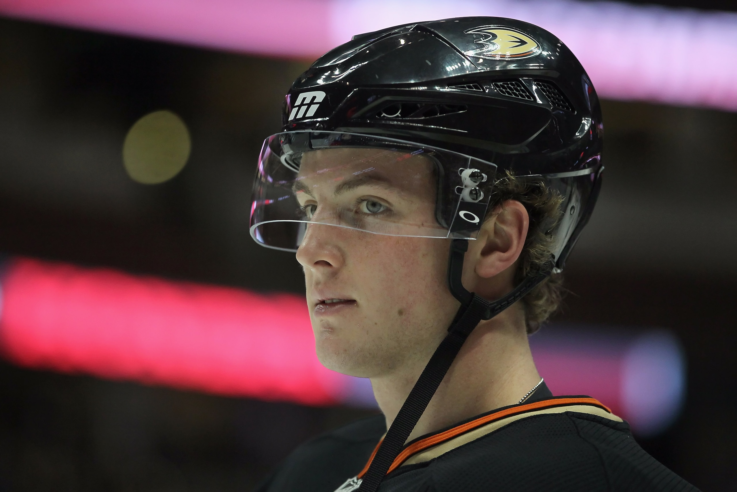 ANAHEIM, CA - FEBRUARY 27:  Cam Fowler #4 of the Anaheim Ducks looks on prior to the start of the game against the Colorado Avalanche at Honda Center on February 27, 2011 in Anaheim, California.  (Photo by Jeff Gross/Getty Images)