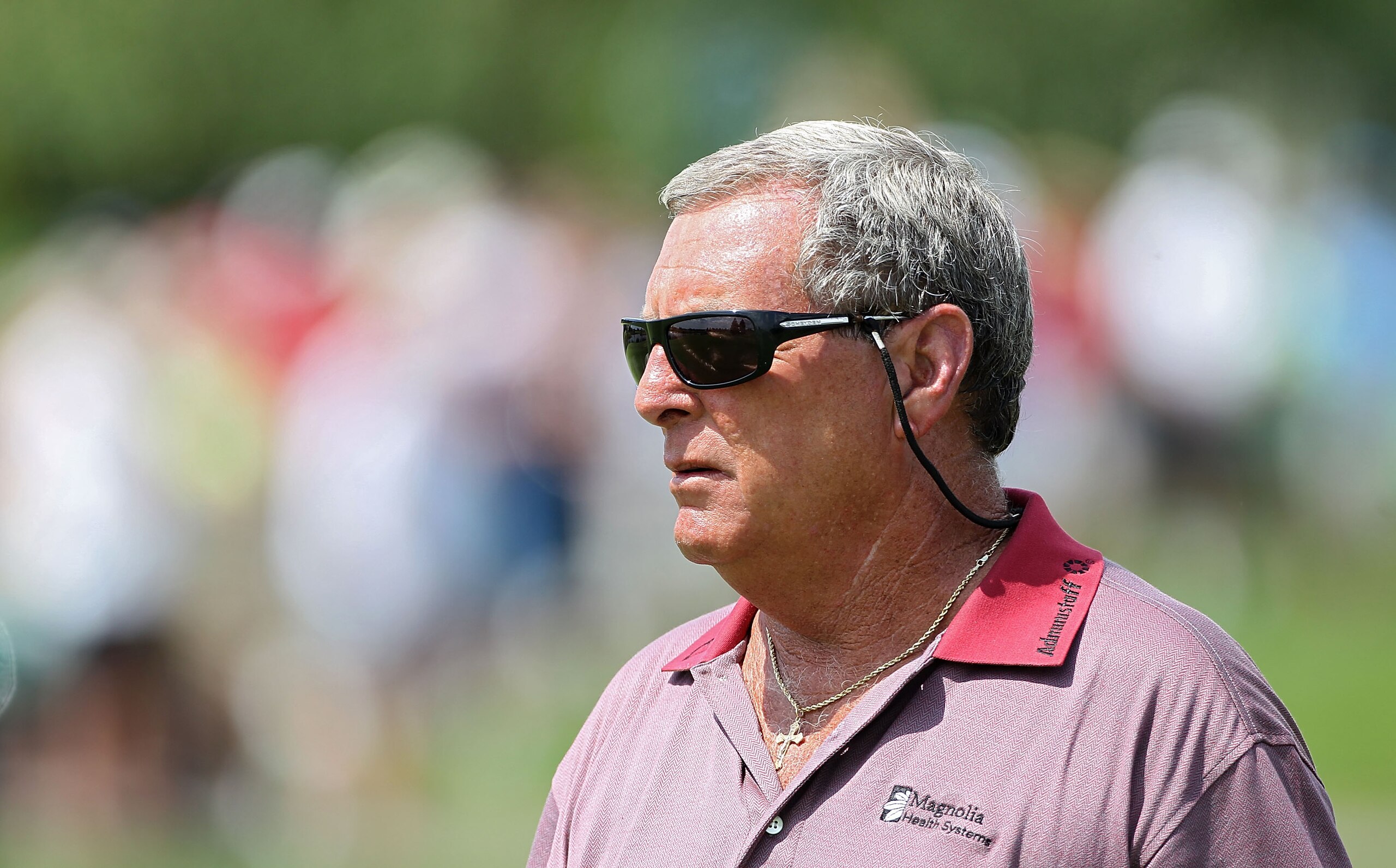 BLAINE, MN - AUGUST 06:  Fuzzy Zoeller during the first round of the 3M Championship at TPC Twin Cities held on August 6, 2010 in Blaine, Minnesota.  (Photo by Michael Cohen/Getty Images)