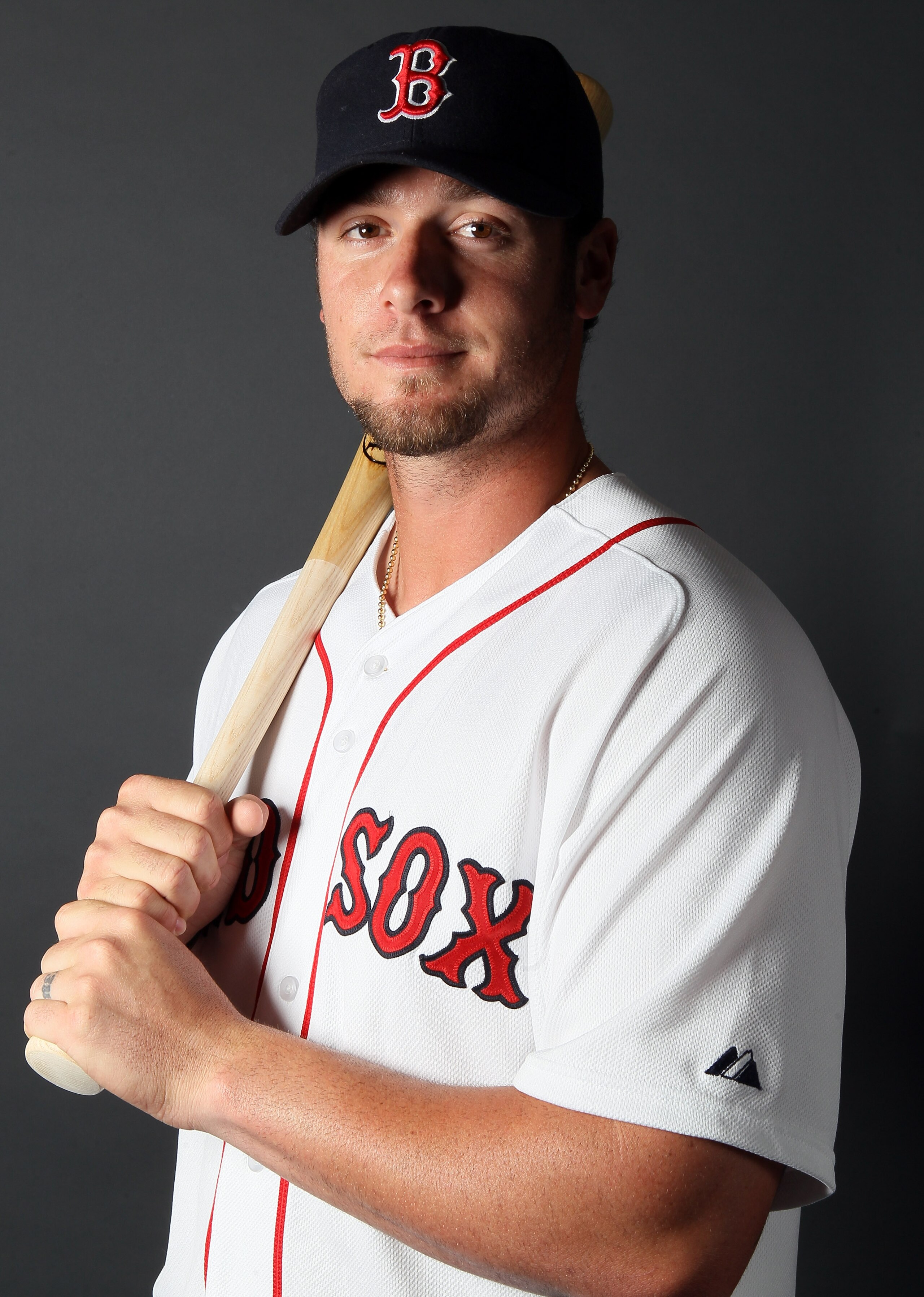 FT. MYERS, FL - FEBRUARY 20:  Jarrod Saltalamacchia #39 of the Boston Red Sox poses for a portrait during the Boston Red Sox Photo Day on February 20, 2011 at the Boston Red Sox Player Development Complex in Ft. Myers, Florida  (Photo by Elsa/Getty Images
