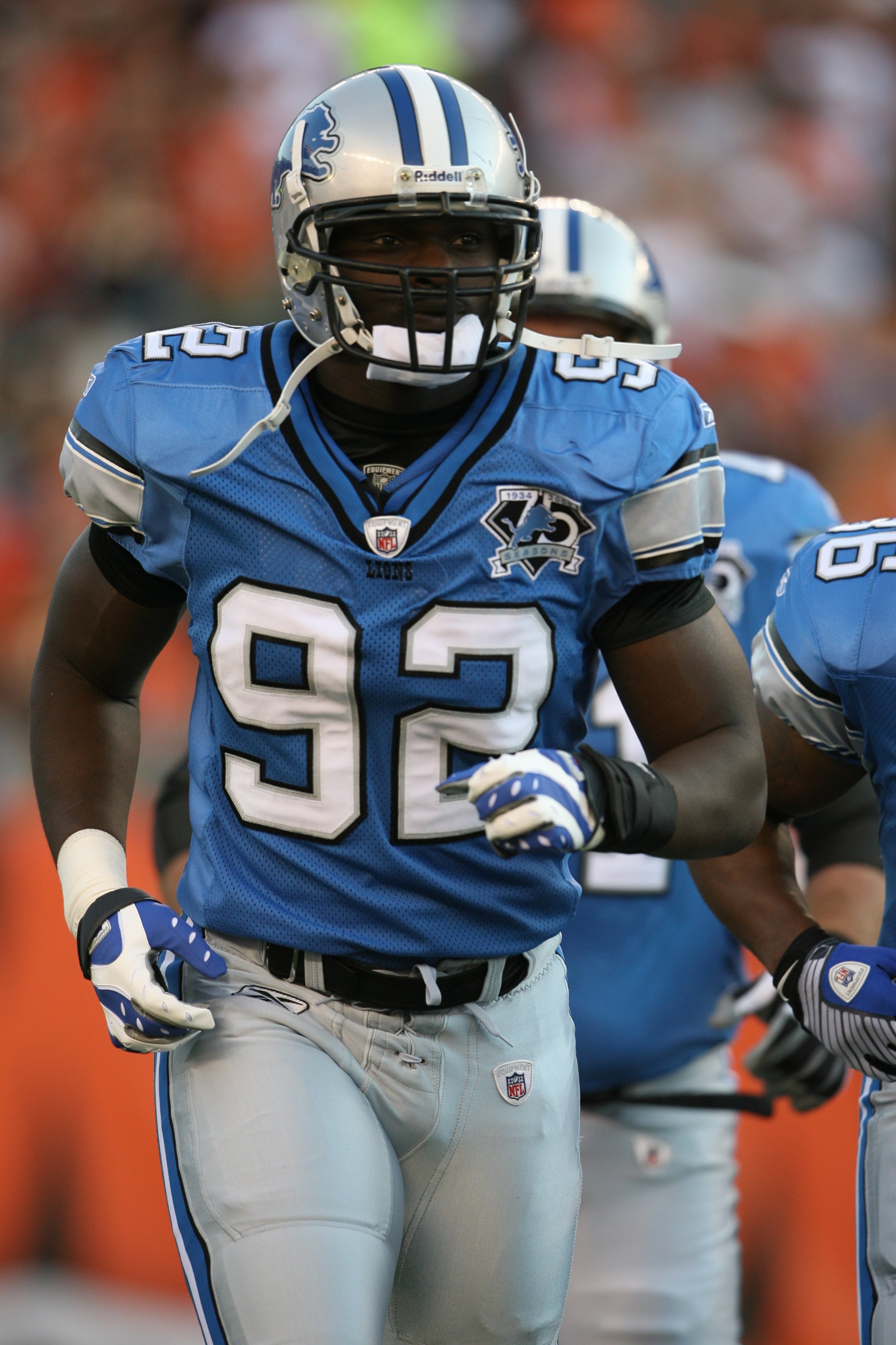 CINCINNATI - AUGUST 17: Cliff Avril #92 of the Detroit Lions walks on the field during the NFL game against the Cincinnati Bengals at Paul Brown Stadium on August 17, 2008 in Cincinnati, Ohio. (Photo by Andy Lyons/Getty Images) CINCINNATI - AUGUST 17: Cliff Avril #92 of the Detroit Lions walks on the field during the NFL game against the Cincinnati Bengals at Paul Brown Stadium on August 17, 2008 in Cincinnati, Ohio. (Photo by Andy Lyons/Getty Images)