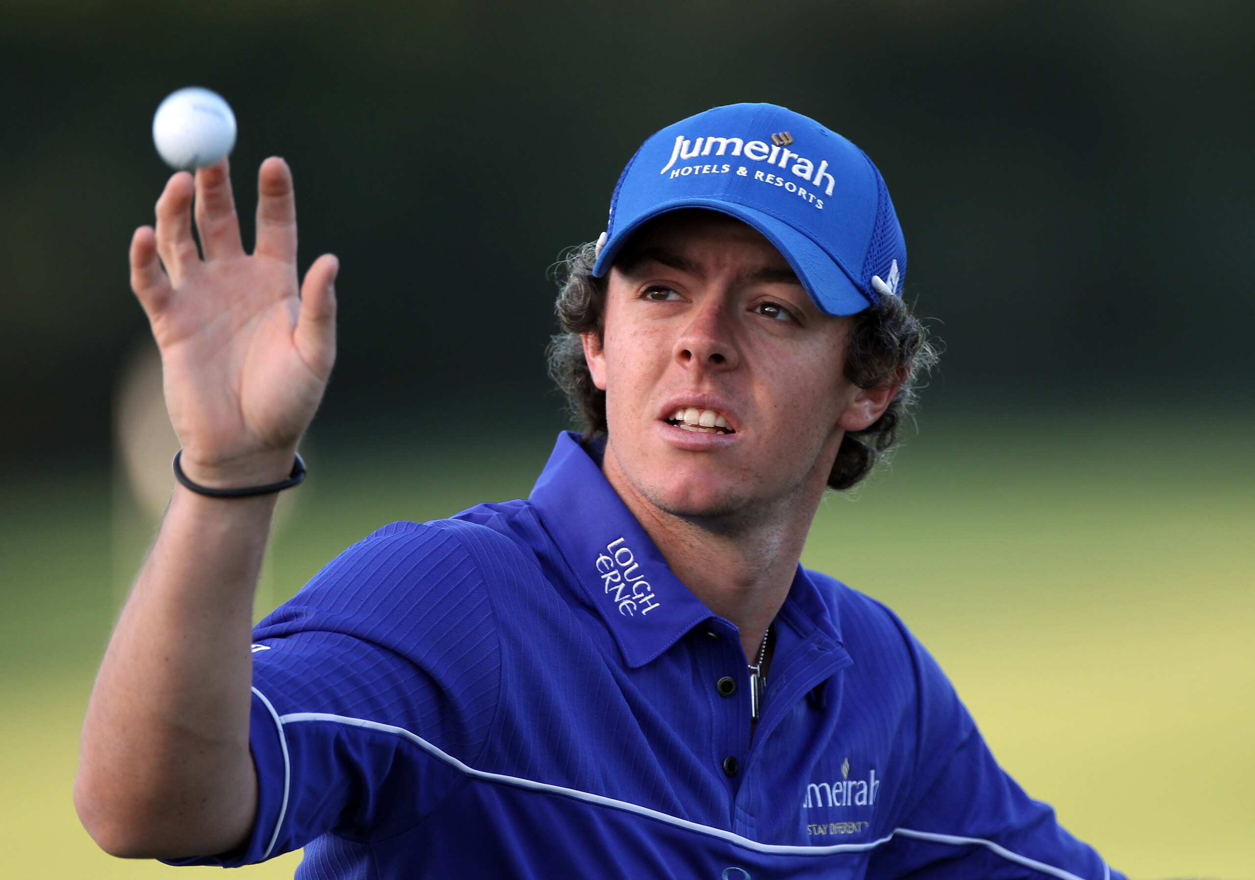 PALM BEACH GARDENS, FL - MARCH 03:  Rory McIlroy of Northern Ireland catches a ball prior to the first round of The Honda Classic at PGA National Resort and Spa on March 3, 2011 in Palm Beach Gardens, Florida.  (Photo by Sam Greenwood/Getty Images)