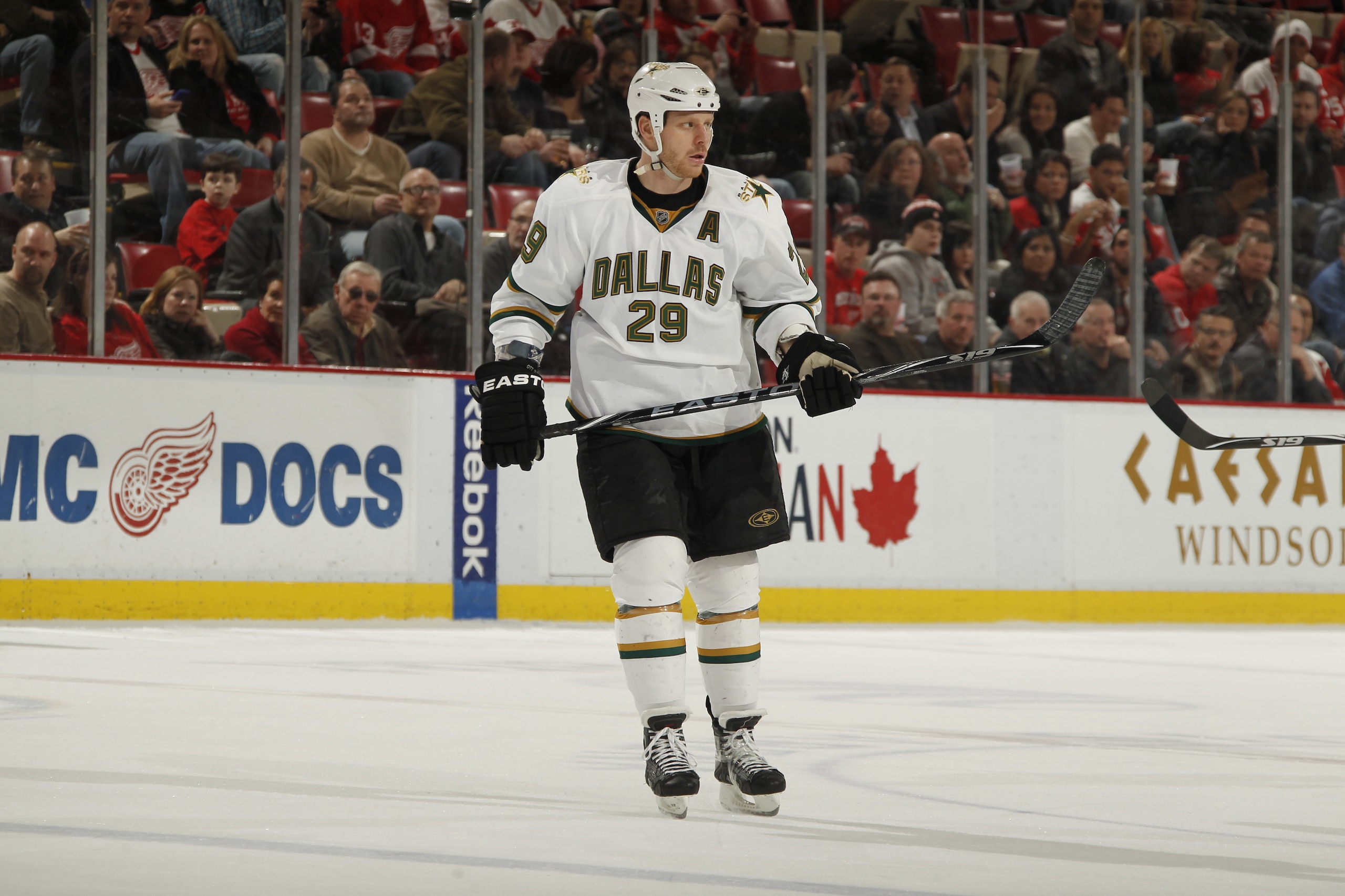 DETROIT, MI - FEBRUARY 24: Steve Ott #29 of the Dallas Stars skates against the Detroit Red Wings on February 24, 2011 at Joe Louis Arena in Detroit, Michigan. (Photo by Gregory Shamus/Getty Images) DETROIT, MI - FEBRUARY 24: Steve Ott #29 of the Dallas Stars skates against the Detroit Red Wings on February 24, 2011 at Joe Louis Arena in Detroit, Michigan. (Photo by Gregory Shamus/Getty Images)