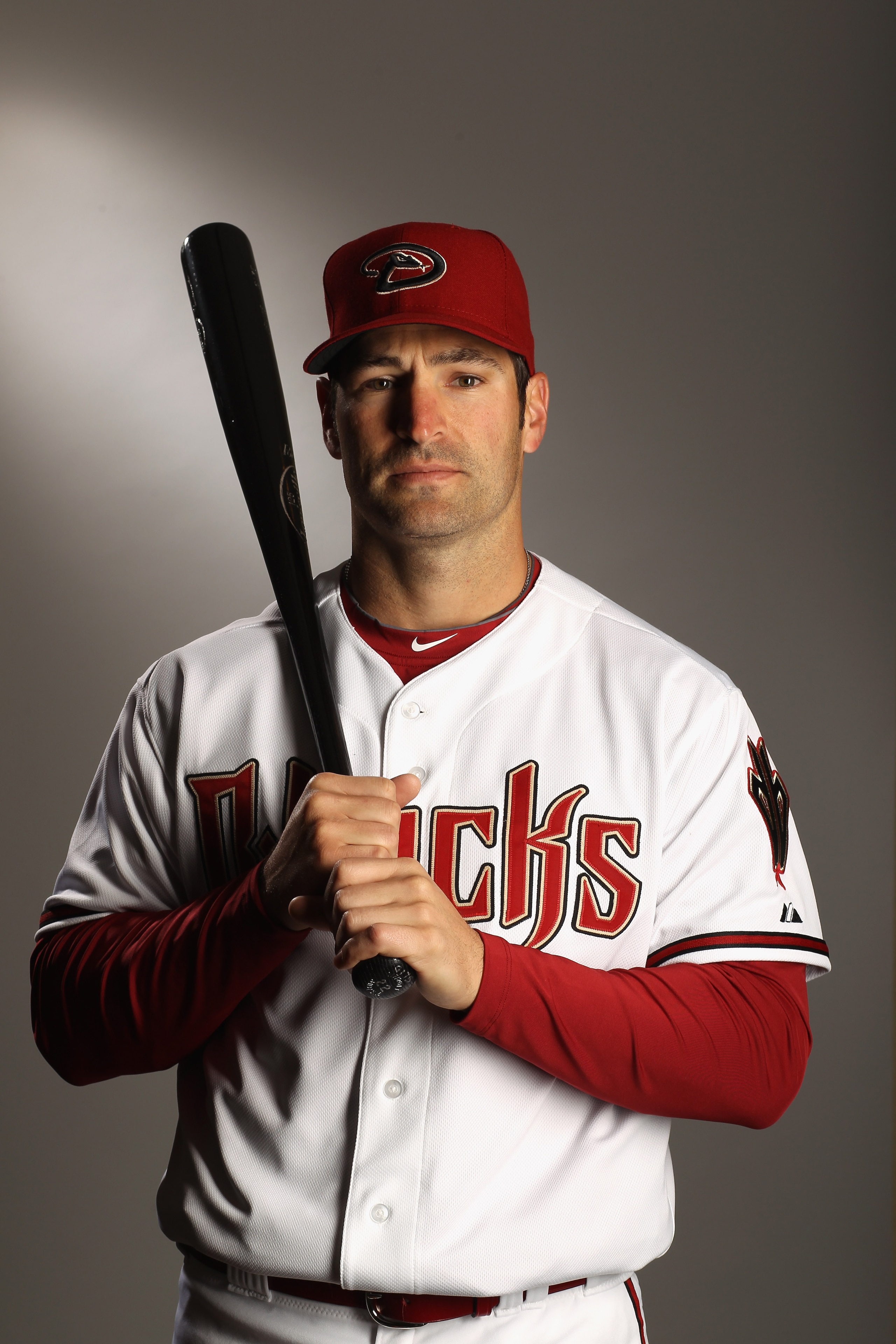 SCOTTSDALE, AZ - FEBRUARY 21: Xavier Nady #22 of the Arizona Diamondbacks poses for a portrait at Salt River Fields at Talking Stick on February 21, 2011 in Scottsdale, Arizona. (Photo by Ezra Shaw/Getty Images) SCOTTSDALE, AZ - FEBRUARY 21: Xavier Nady #22 of the Arizona Diamondbacks poses for a portrait at Salt River Fields at Talking Stick on February 21, 2011 in Scottsdale, Arizona. (Photo by Ezra Shaw/Getty Images)