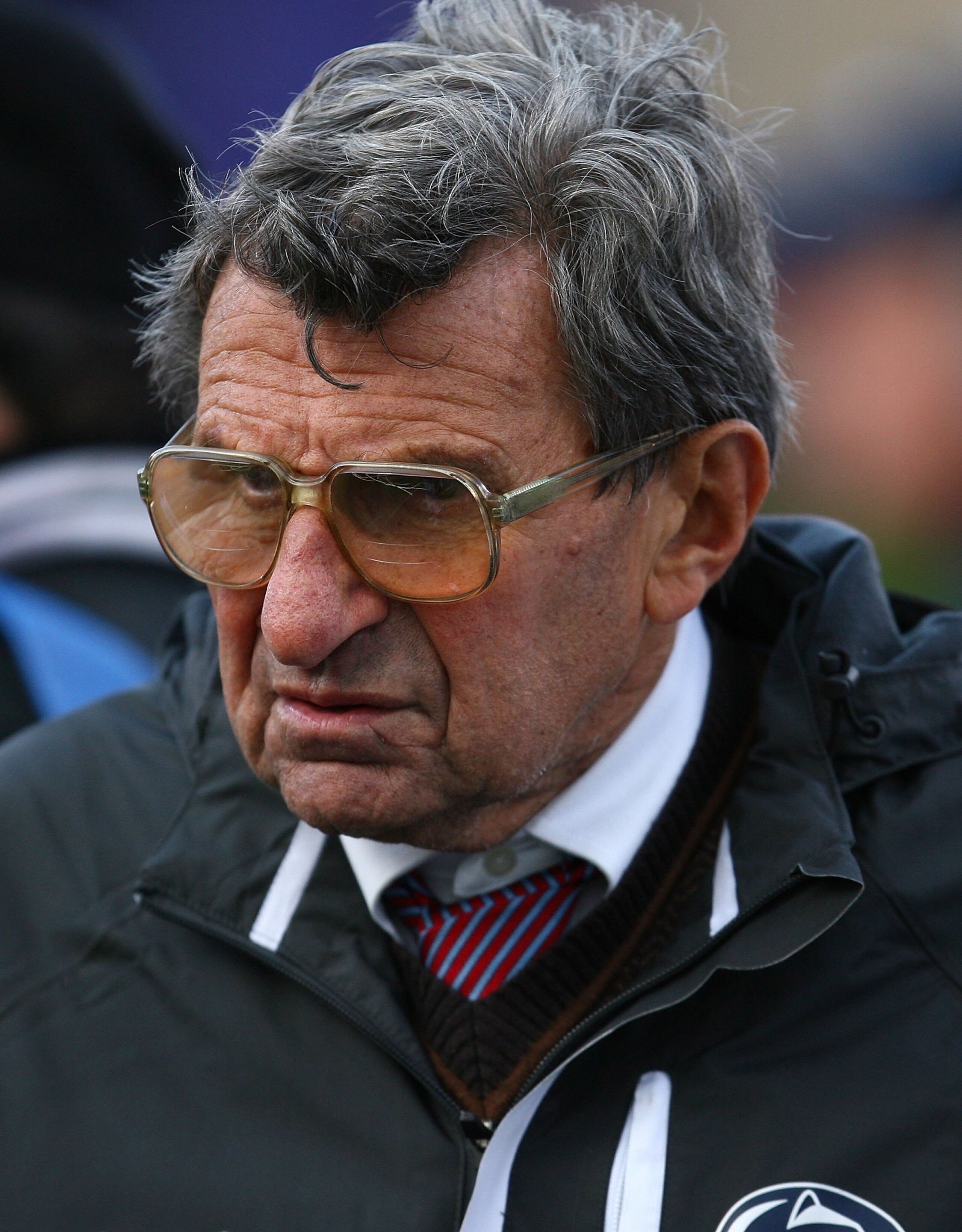 EVANSTON, IL - OCTOBER 31: Head coach Joe Paterno of the Penn State Nittany Lions walks the sidelines as his team takes on the Northwestern Wildcats at Ryan Field on October 31, 2009 in Evanston, Illinois. Penn State defeated Northwestern 34-13. (Photo by EVANSTON, IL - OCTOBER 31: Head coach Joe Paterno of the Penn State Nittany Lions walks the sidelines as his team takes on the Northwestern Wildcats at Ryan Field on October 31, 2009 in Evanston, Illinois. Penn State defeated Northwestern 34-13. (Photo by