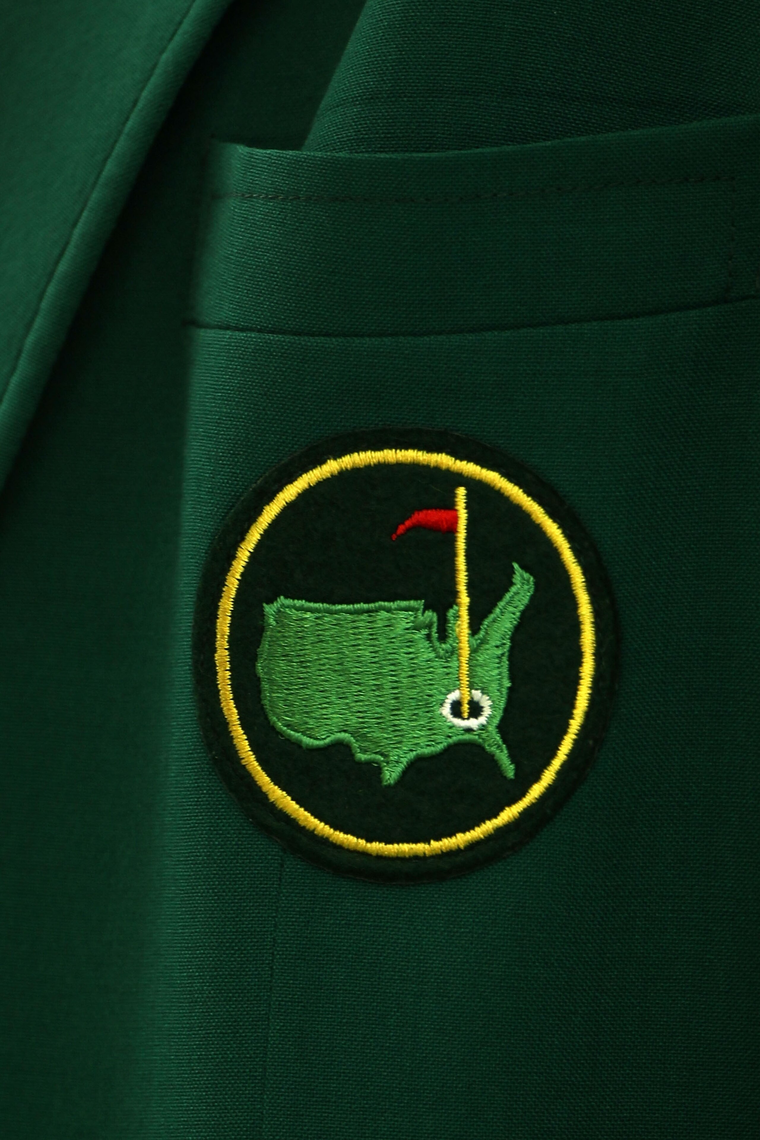 AUGUSTA, GA - APRIL 06:  An Augusta National logo is seen on a member's jacket during a practice round prior to the 2010 Masters Tournament at Augusta National Golf Club on April 6, 2010 in Augusta, Georgia.  (Photo by Andrew Redington/Getty Images)
