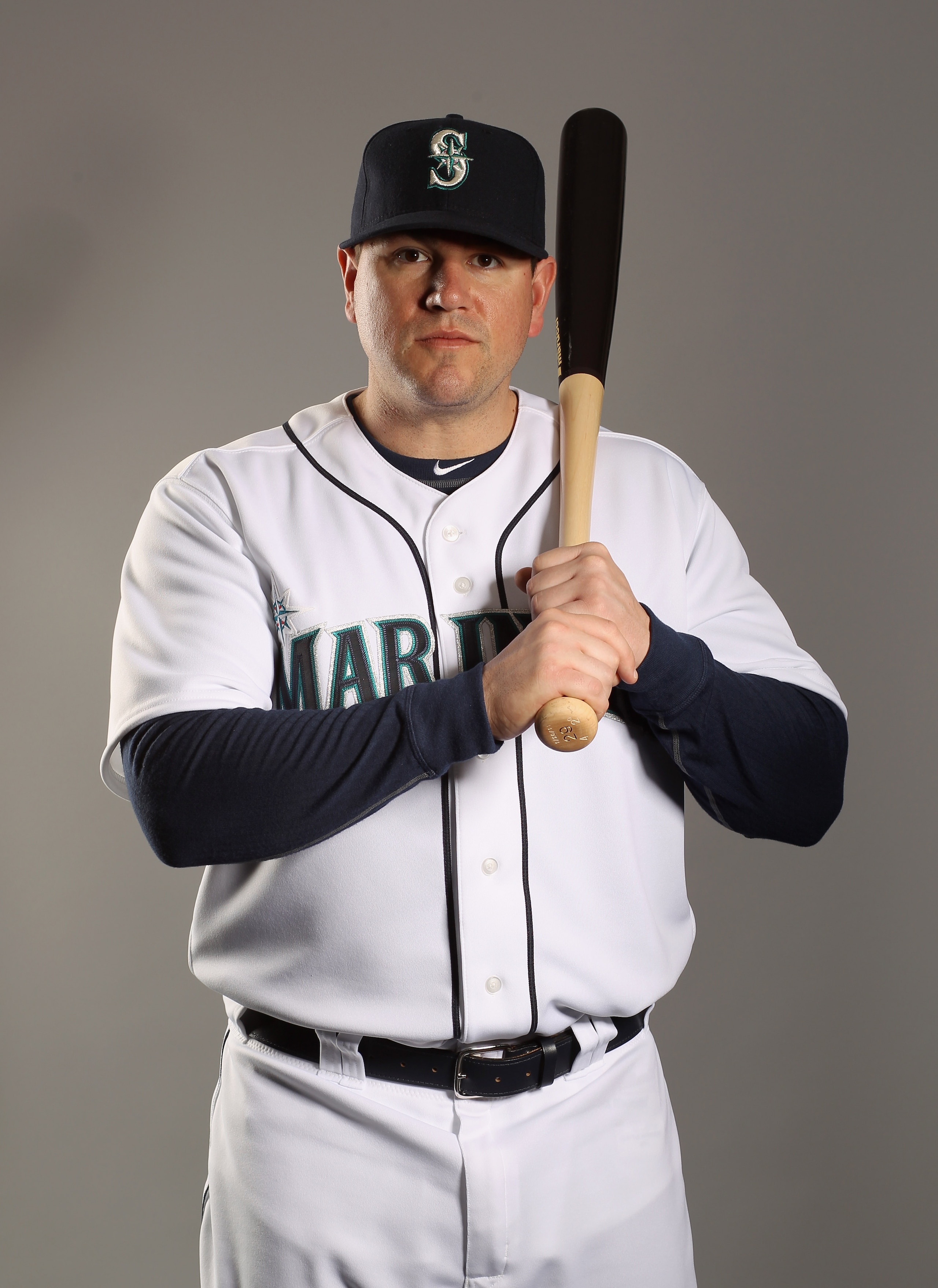 PEORIA, AZ - FEBRUARY 20:  Jack Cust #29 of the Seattle Mariners poses for a portrait at the Peoria Sports Complex on February 20, 2011 in Peoria, Arizona.  (Photo by Ezra Shaw/Getty Images)