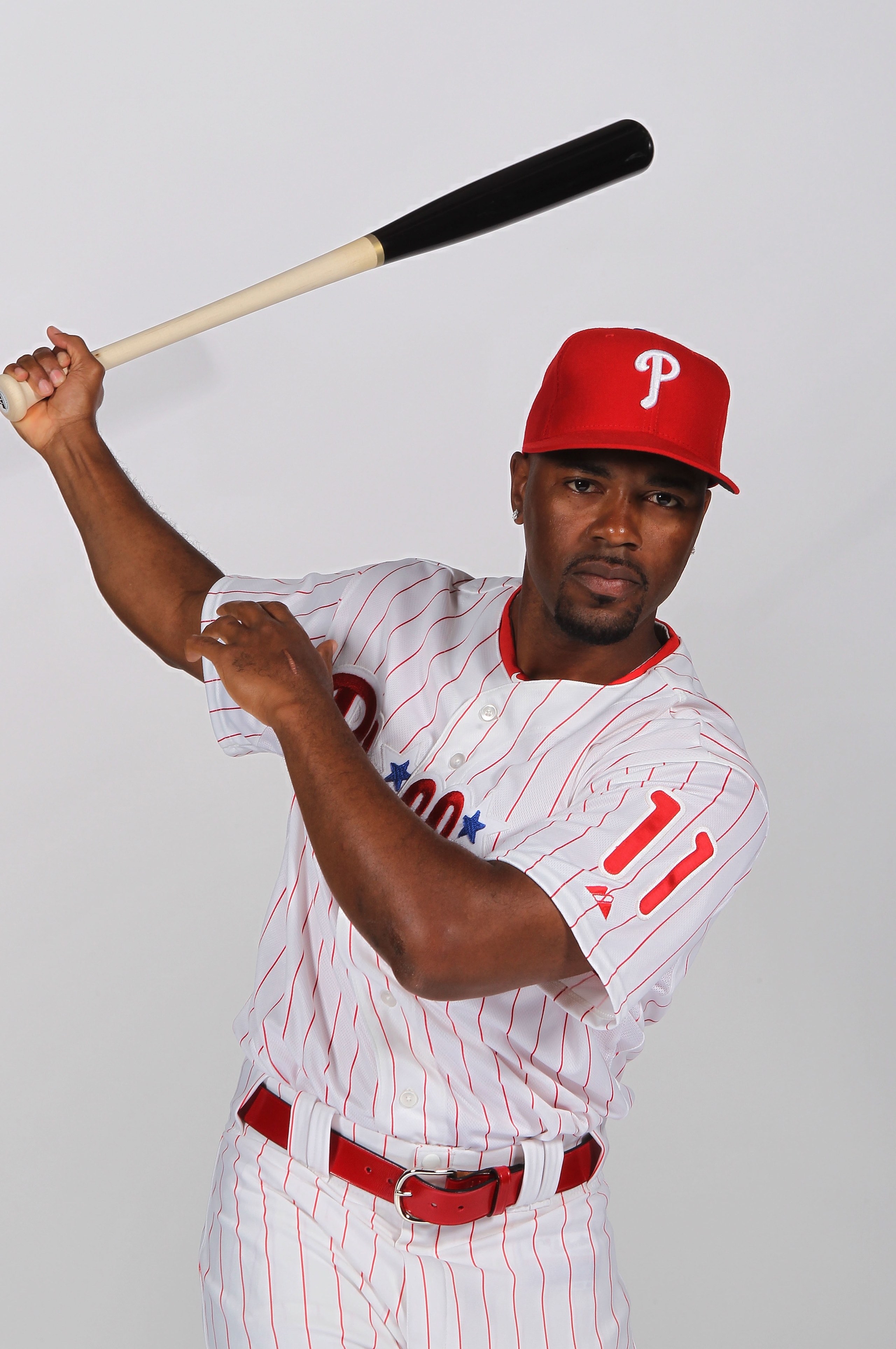 CLEARWATER, FL - FEBRUARY 22:  Jimmy Rollins #11 of the Philadelphia Phillies poses for a photo during Spring Training Media Photo Day at Bright House Networks Field on February 22, 2011 in Clearwater, Florida.  (Photo by Nick Laham/Getty Images)