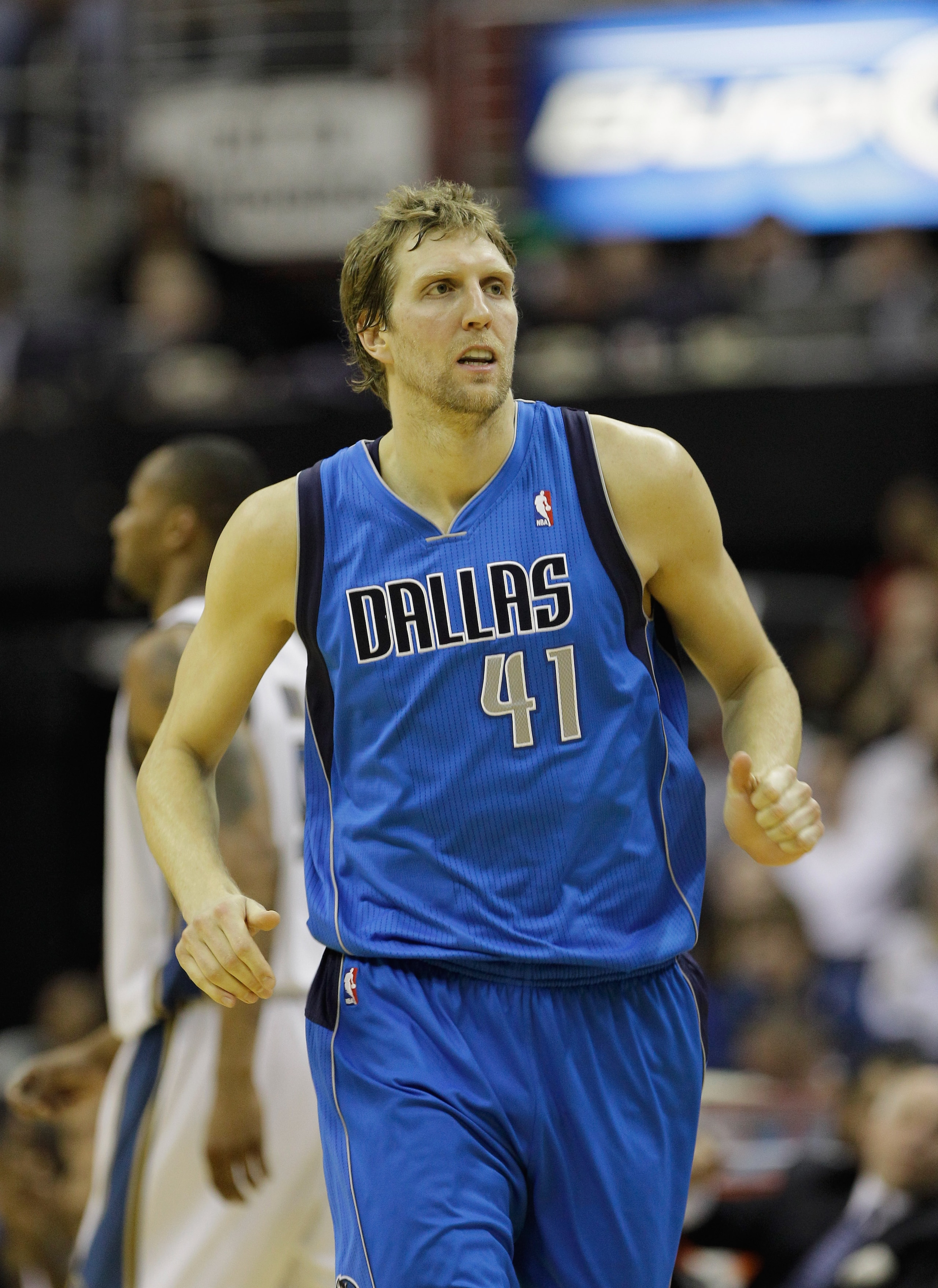 WASHINGTON, DC - FEBRUARY 26: Dirk Nowitzki #41 of the Dallas Mavericks at the Verizon Center on February 26, 2011 in Washington, DC. NOTE TO USER: User expressly acknowledges and agrees that, by downloading and or using this Photograph, user is consentin