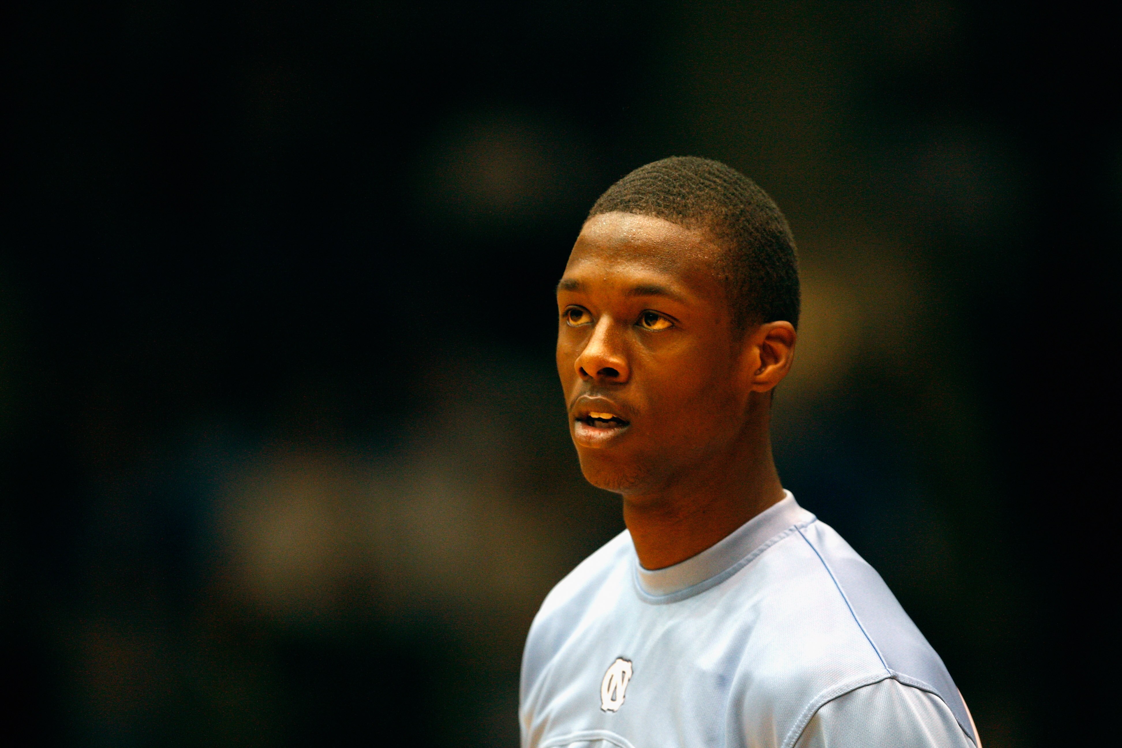 DURHAM, NC - FEBRUARY 09:  Harrison Barnes #40 of the North Carolina Tar Heels against the Duke Blue Devils during their game at Cameron Indoor Stadium on February 9, 2011 in Durham, North Carolina.  (Photo by Streeter Lecka/Getty Images)