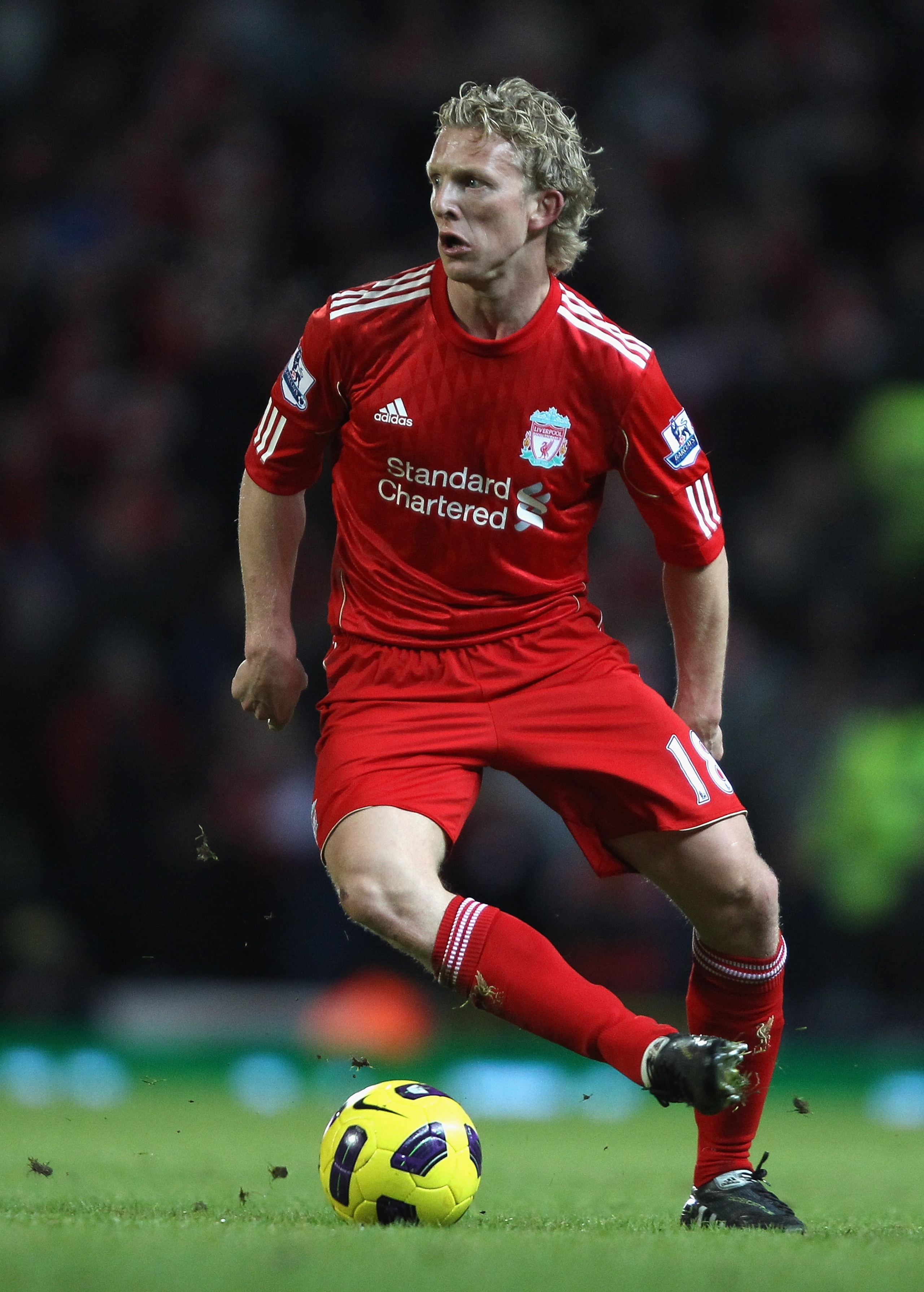 BLACKBURN, ENGLAND - JANUARY 05: Dirk Kuyt of Liverpool in action during the Barclays Premier League match between Blackburn Rovers and Liverpool at Ewood park on January 5, 2011 in Blackburn, England. (Photo by Clive Brunskill/Getty Images) BLACKBURN, ENGLAND - JANUARY 05: Dirk Kuyt of Liverpool in action during the Barclays Premier League match between Blackburn Rovers and Liverpool at Ewood park on January 5, 2011 in Blackburn, England. (Photo by Clive Brunskill/Getty Images)