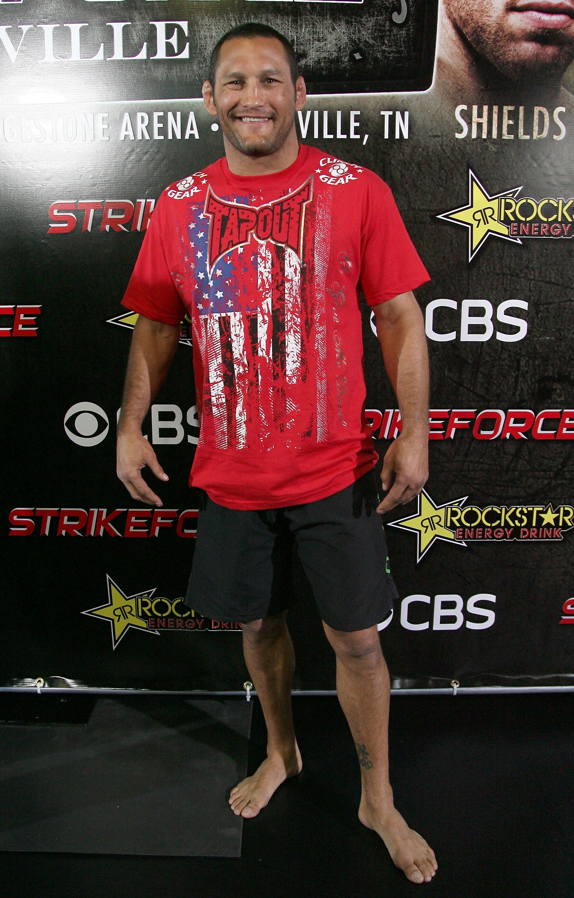 HOLLYWOOD - MARCH 17:  Legendary MMA Superstar and two time Olympic Wrestler Dan Henderson attends the CBS' Strikeforce MMA Fighters Open Media Workout on March 17, 2010 in Hollywood, California.  (Photo by Valerie Macon/Getty Images)